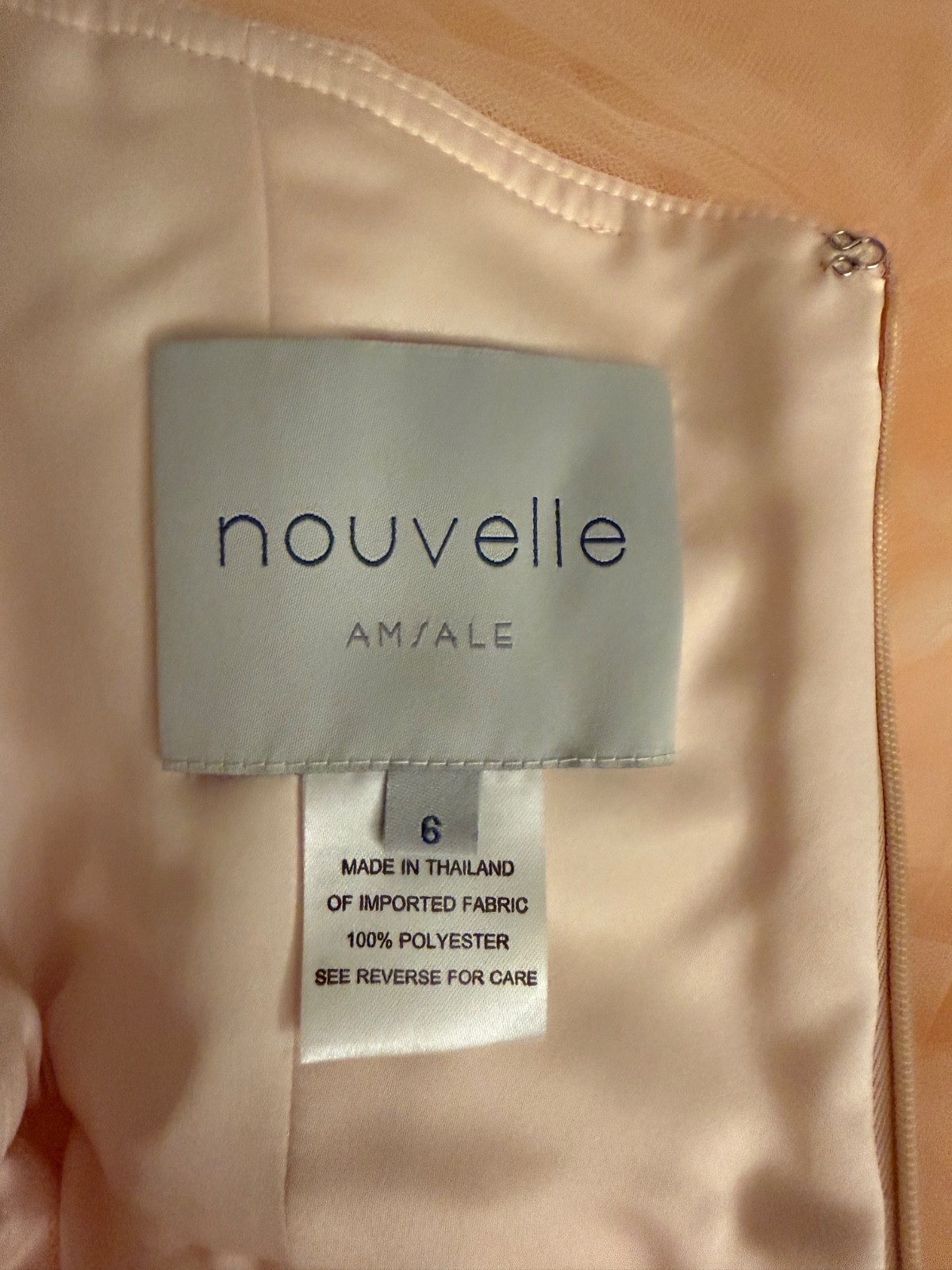 Nouvelle Amsale Gwynn Embellished Strapless Dress Tulle Gown Sz 6