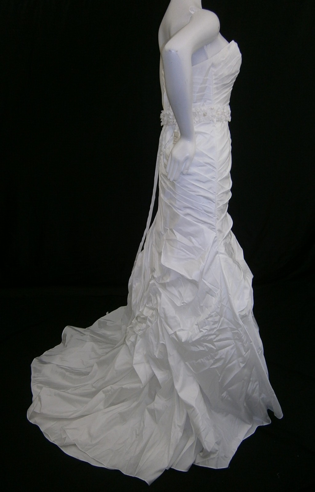 Disney Fairy Tale Alfred Angelo Wedding Dress 10 Rapunzel White Corset NWT