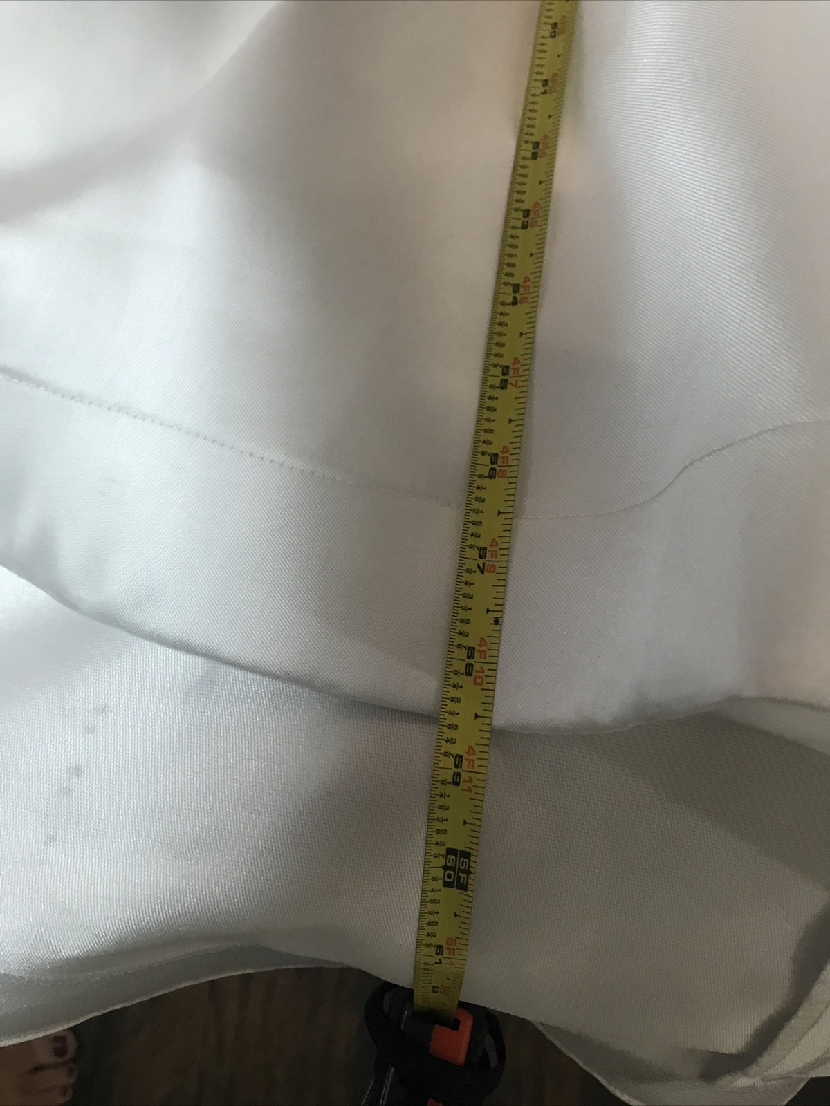 Wedding Dress Strapless Size 20 Buttons Down Back