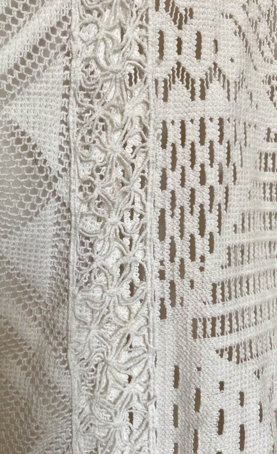 NWT French Connection Rene Lace Boho Beach Bridal Wedding Dress Crochet Size 2