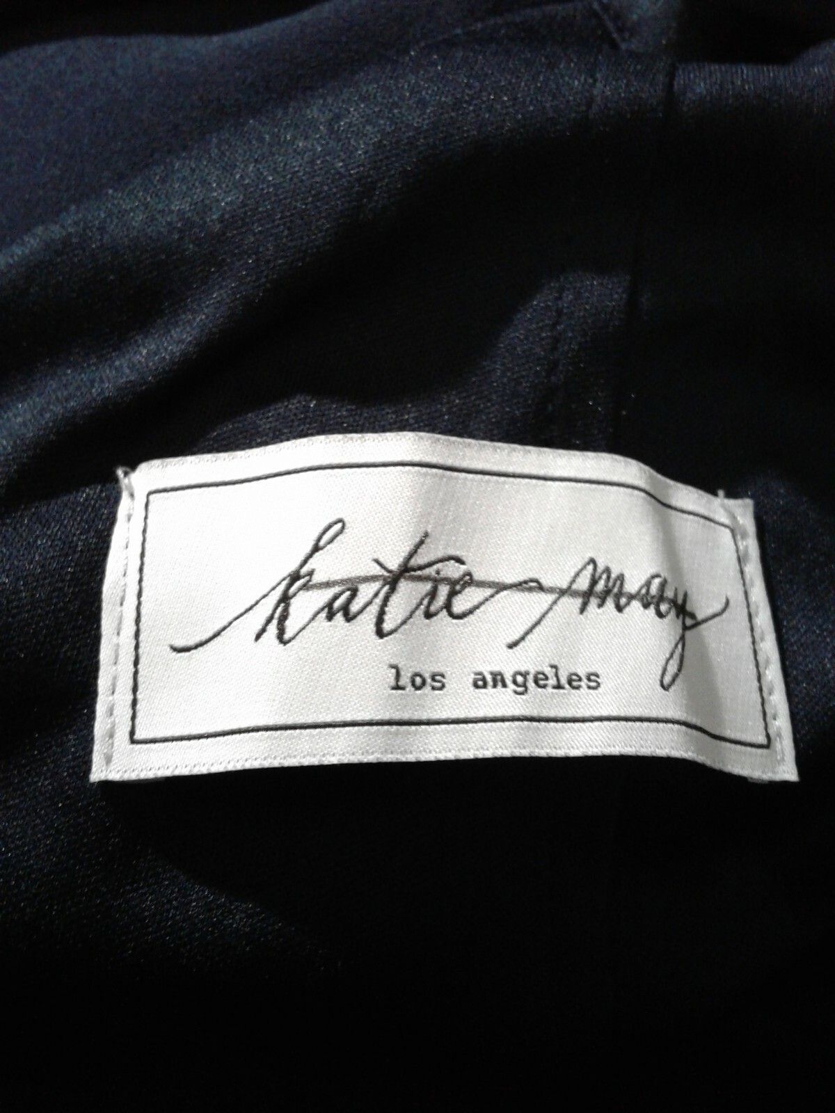 BHLDN Madison Maxi Dress Gown by Katie May Size 20W Navy Blue $280