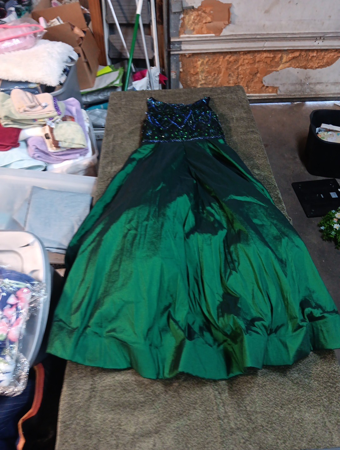 High Neck Gown Size 18