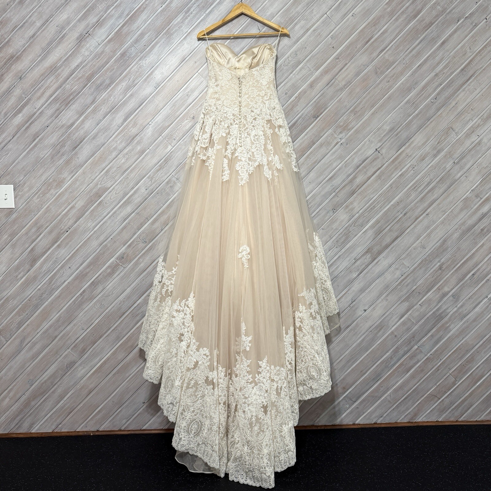 Designer Strapless Wedding Gown, Dress, Morilee By Madeline Gardner, Petite