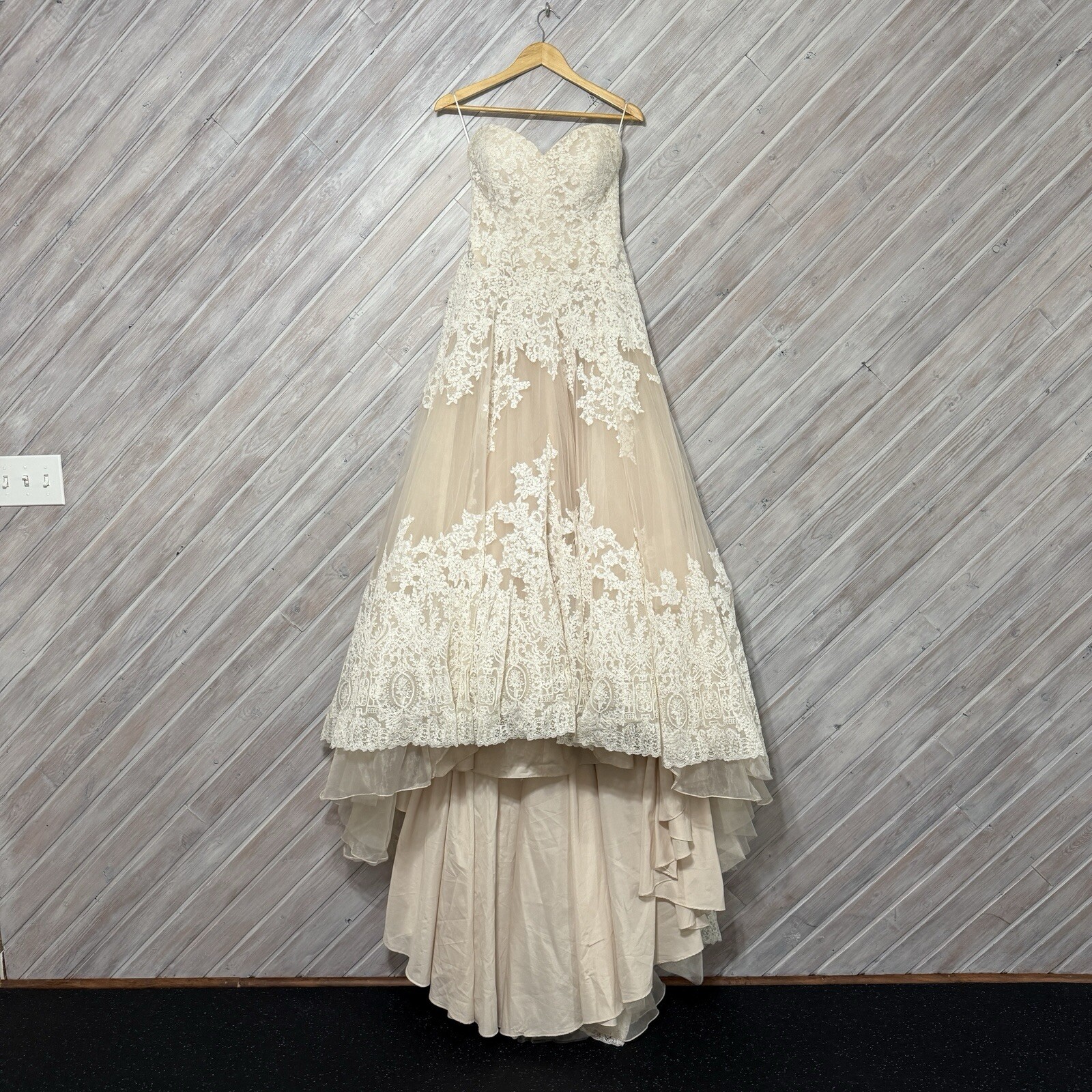 Designer Strapless Wedding Gown, Dress, Morilee By Madeline Gardner, Petite