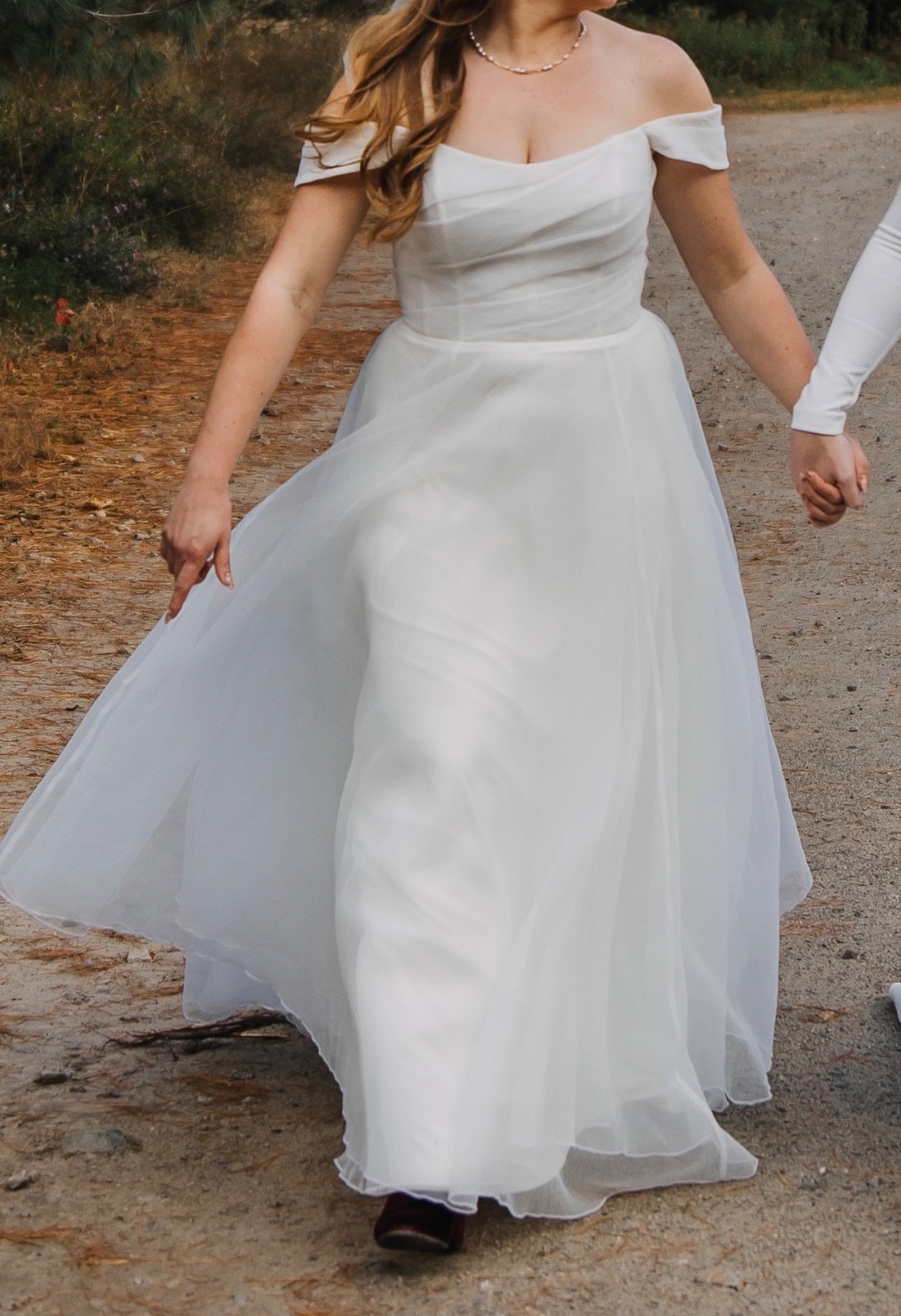 Jenny Yoo “Bronte” Wedding Dress – full length – size 8/10