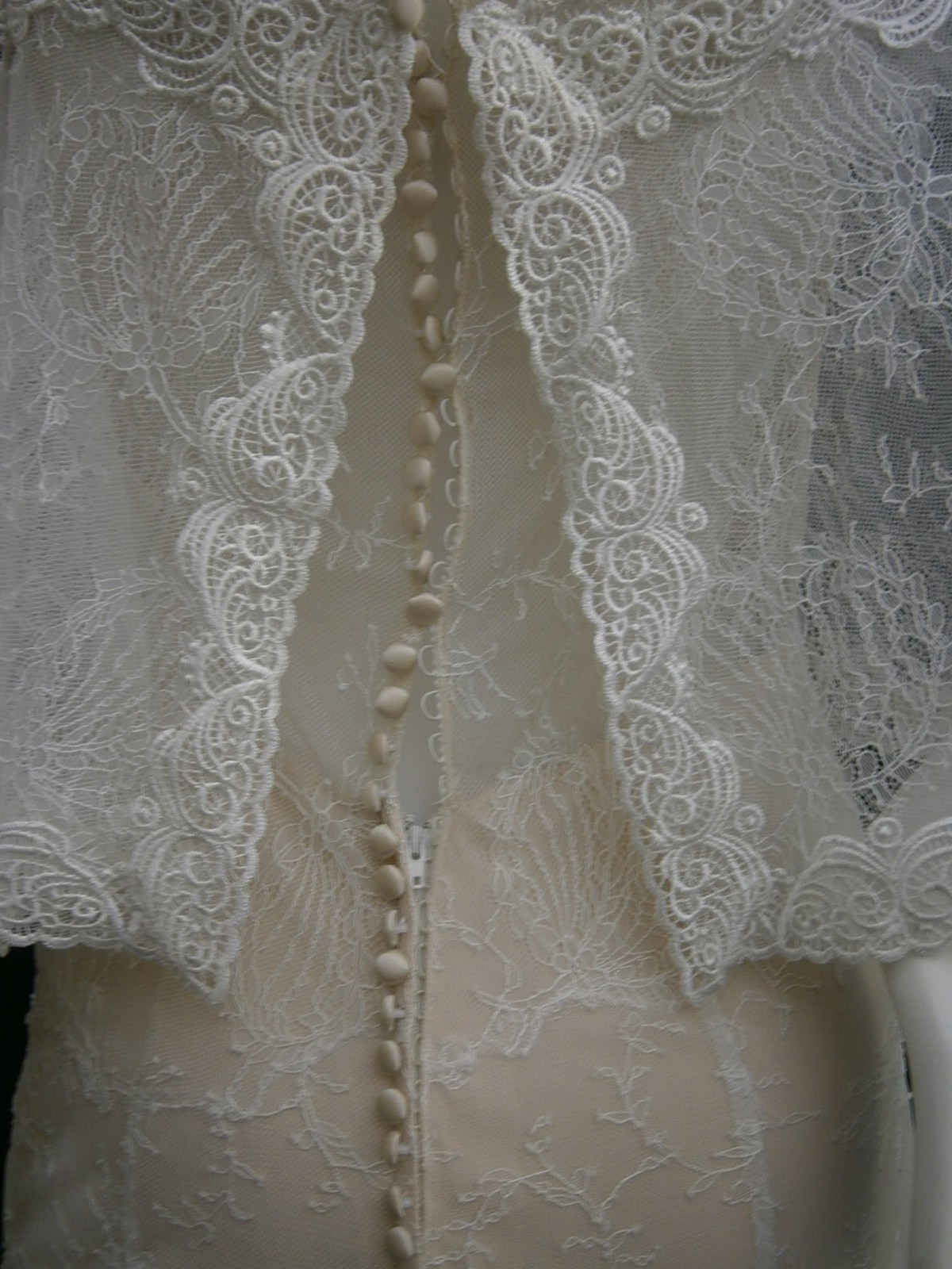 Eddy K MD280 Wedding Dress Ball Gown 6-10 Ivory Champagne Lace BOHO NWT $1,600