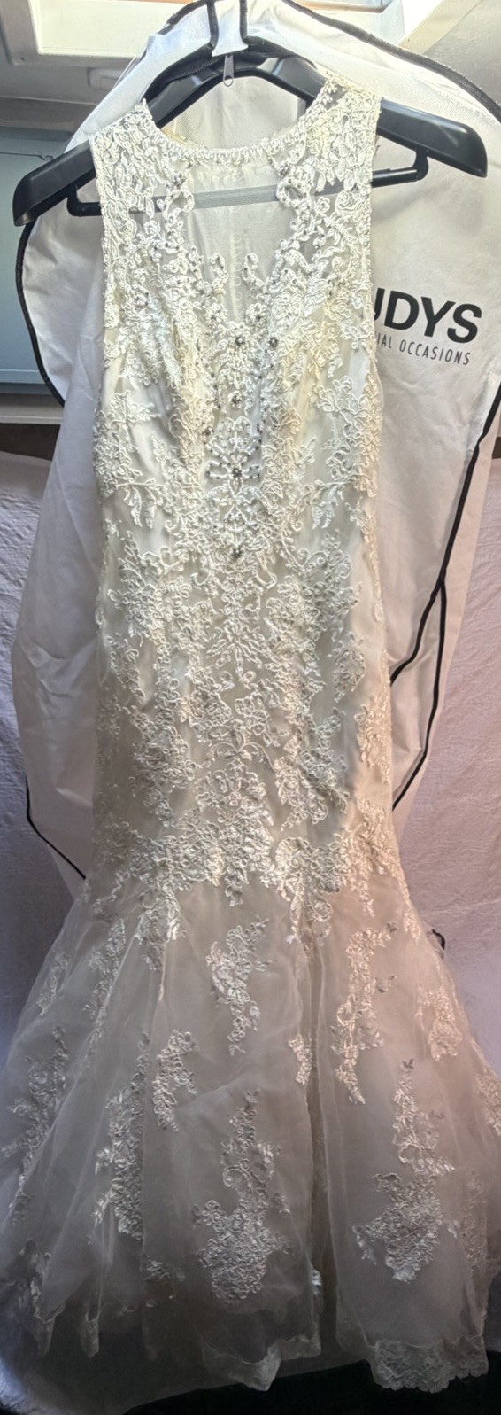 Bridal Dress Mori Lee By Madeline Gardner Gown With Stone Embroid Dress Sz6