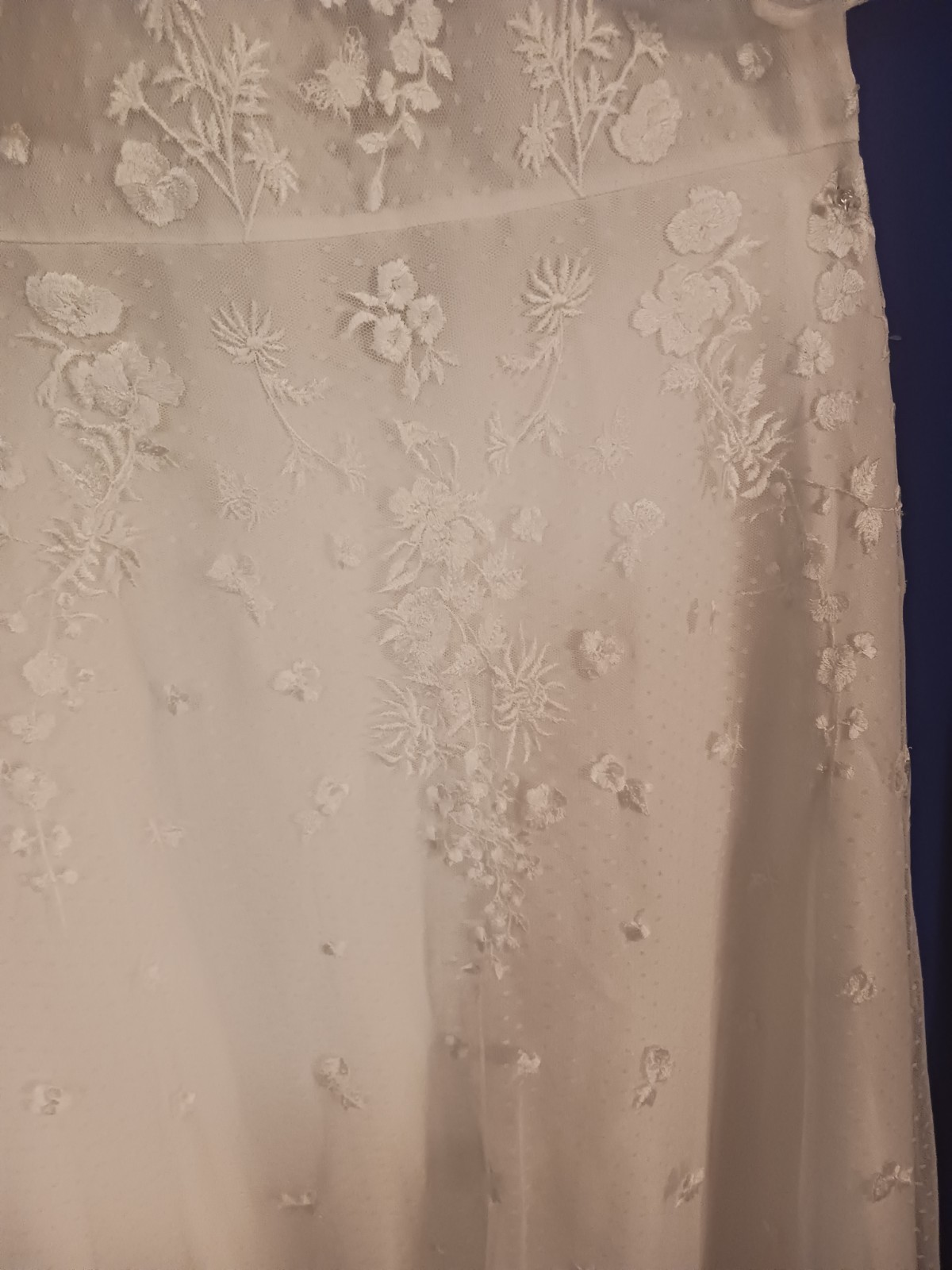 Asos Bridal White “Backless” dress – Size 14 US