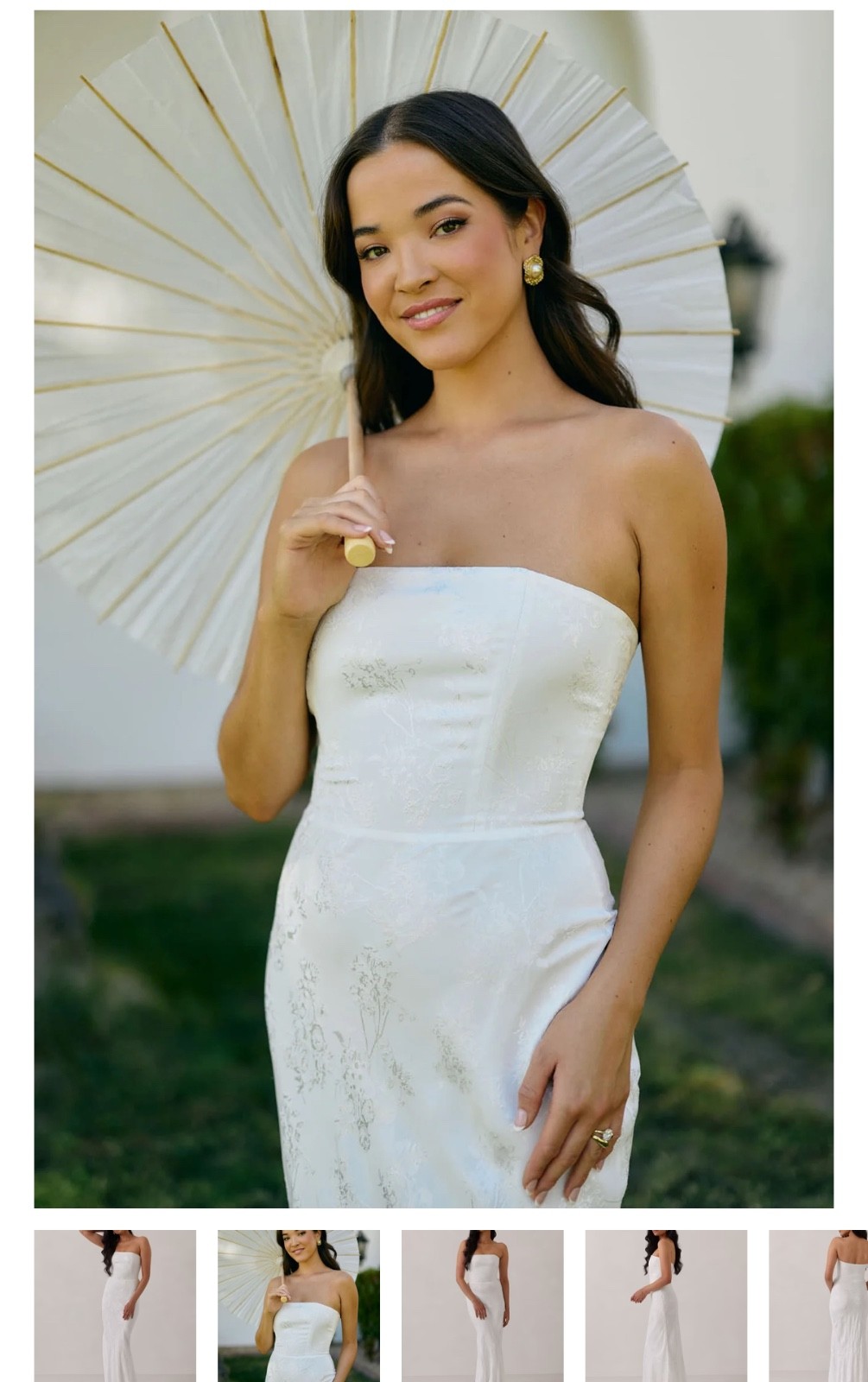 Park and Fifth Turner Dress XXS Off White Jacquard