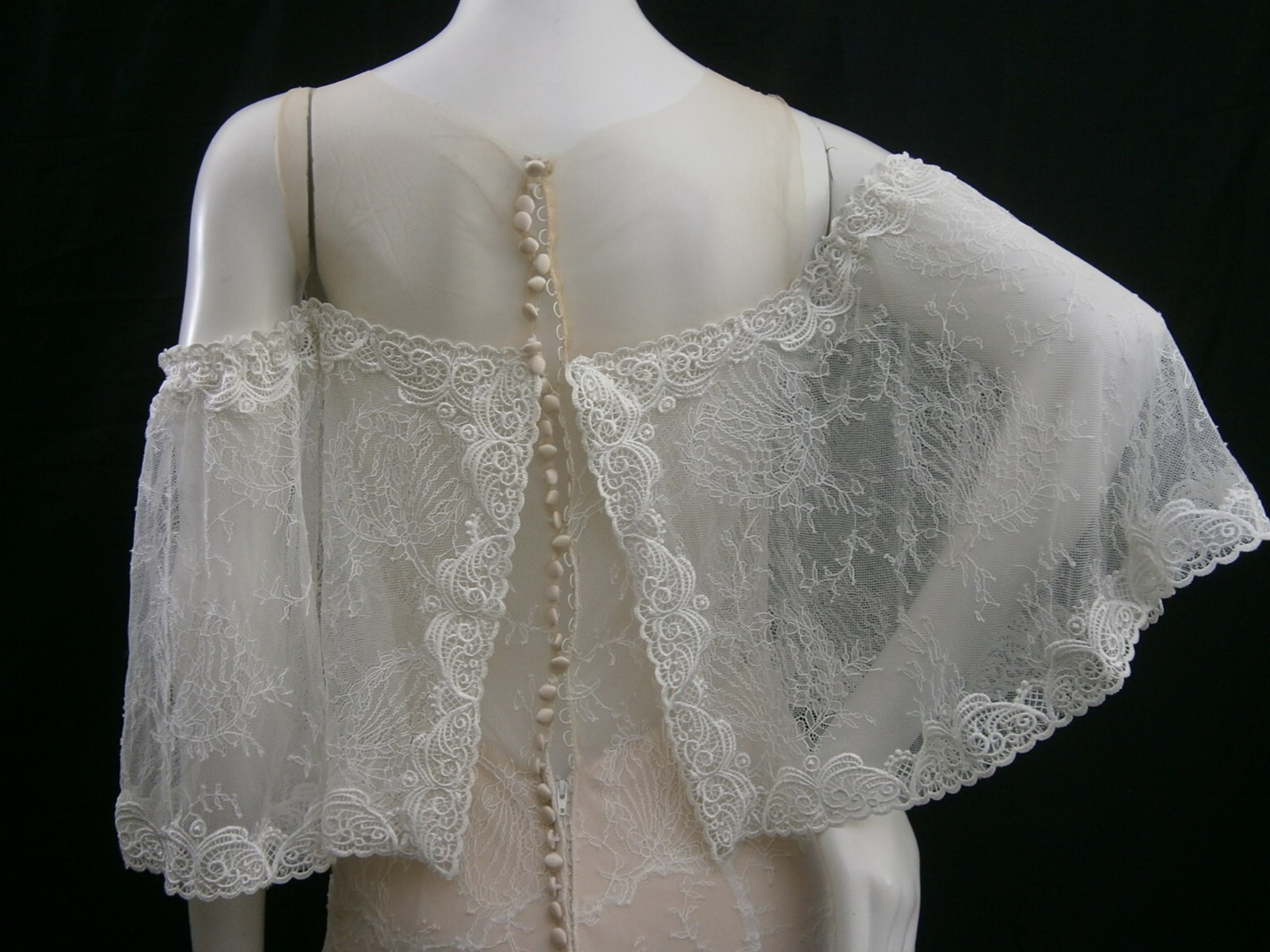 Eddy K MD280 Wedding Dress Ball Gown 6-10 Ivory Champagne Lace BOHO NWT $1,600