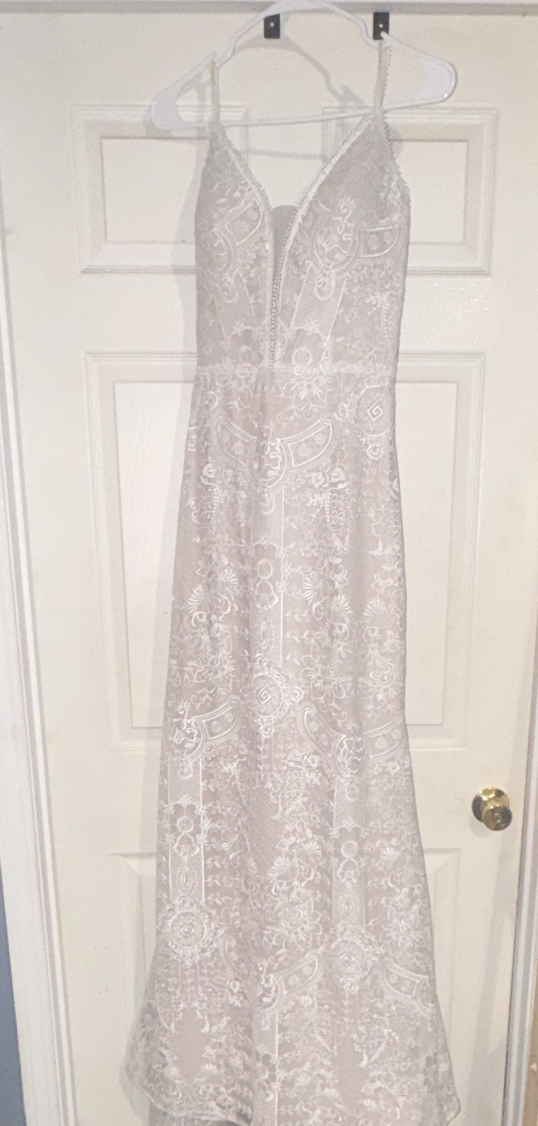 NWOT – Evie Young Jett Boho Style Wedding Dress Size 14