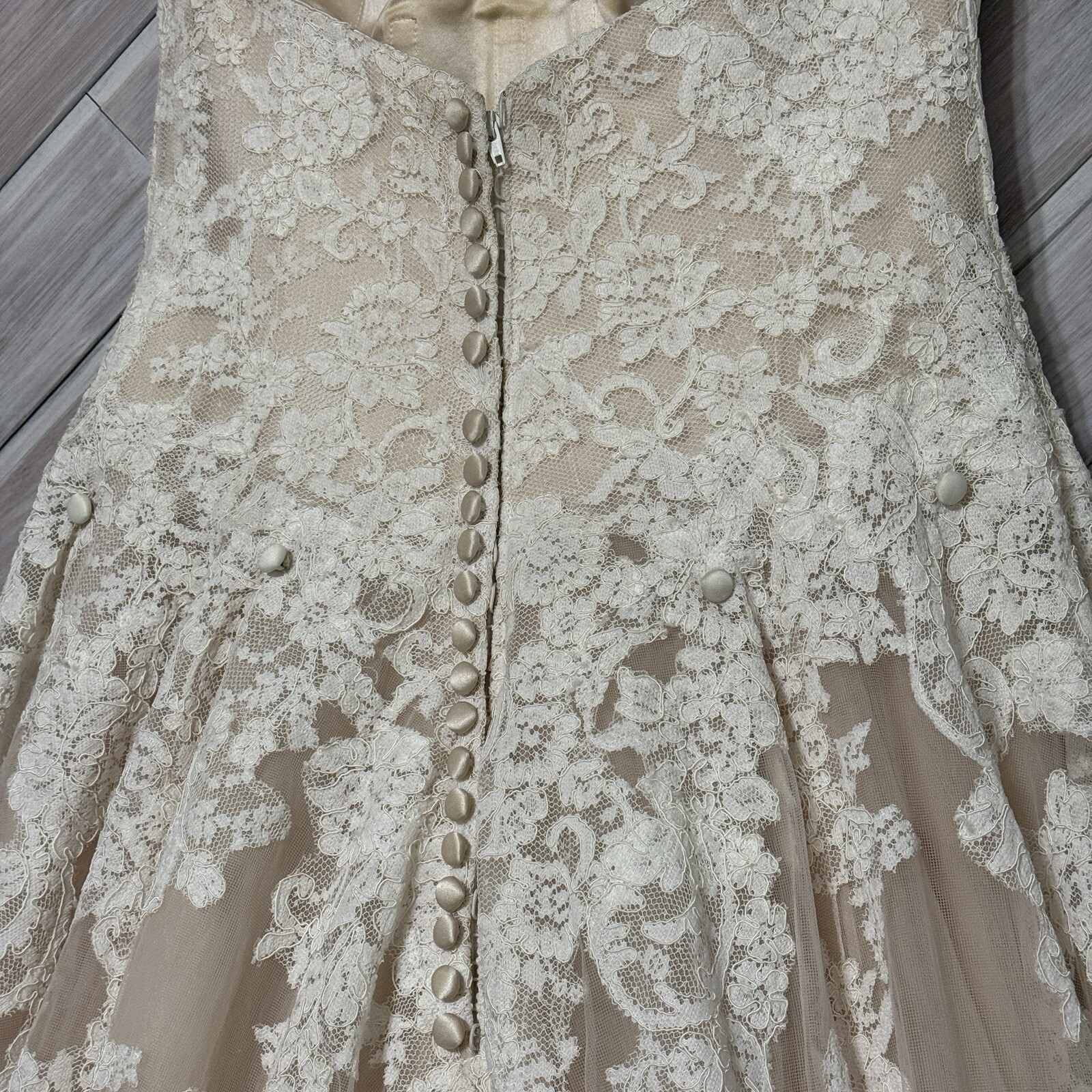 Designer Strapless Wedding Gown, Dress, Morilee By Madeline Gardner, Petite