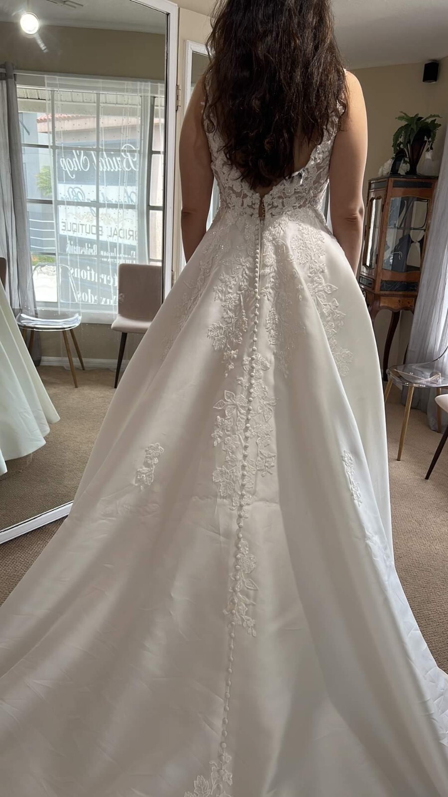 New With Tag;Martina Liana 1075 Wedding Dress;Size 12;NEVER WORN OR ALTERED;SILK