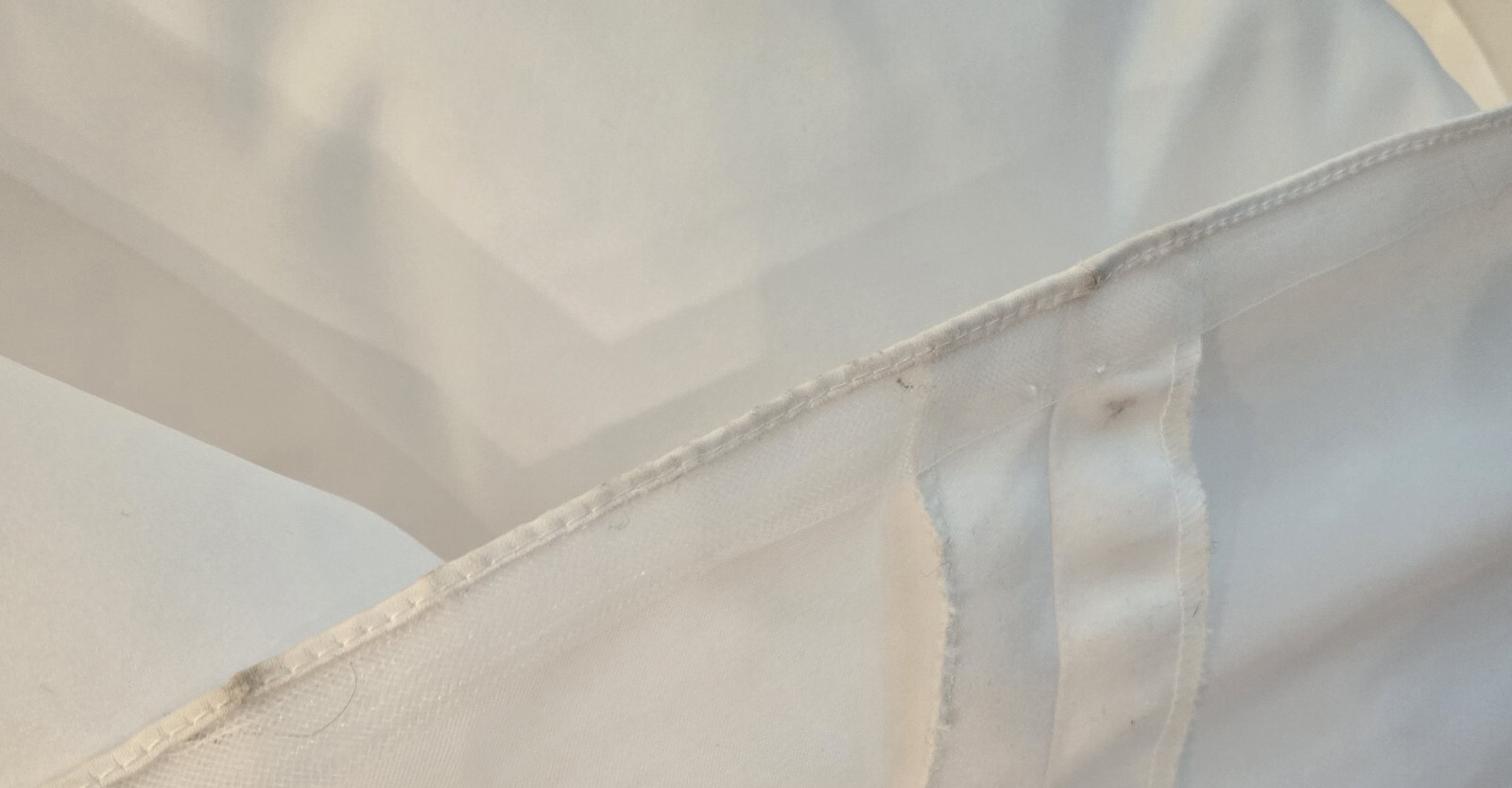 Oleg Cassini David Bridal Wedding Dress Style 2165BX size 14 White Buttons