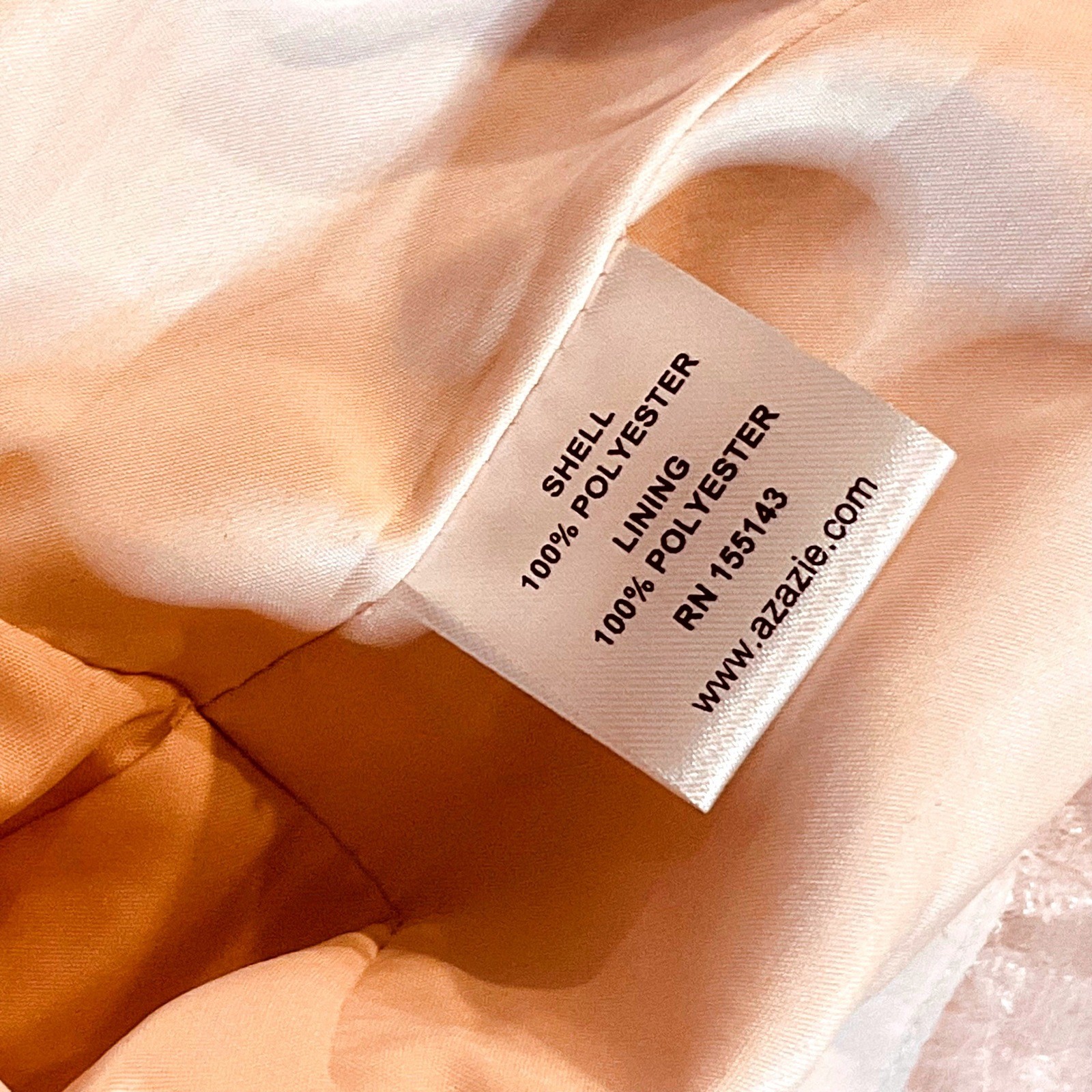 Azazie Calanthe Women’s Formal Dress Blushing Pink A-Line Scoop Chiffon Dress 2