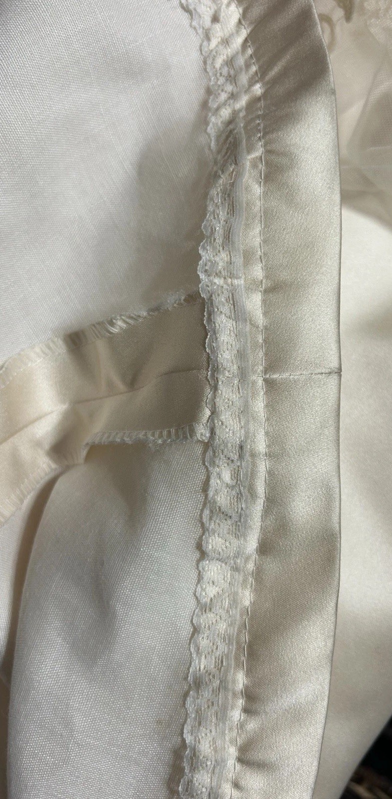 Maggie Sottero Emma Wedding Dress Size 6 Ivory Corset Detachable Cap Sleeves