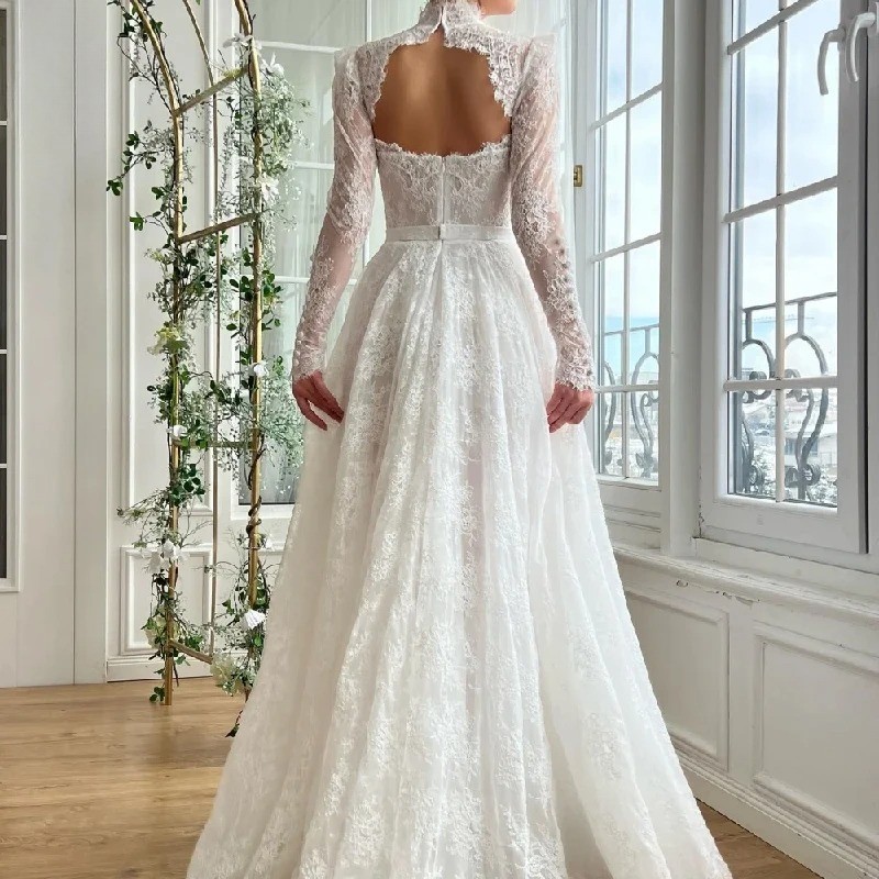 Romantic Wedding Dress Elegant Mermaid Off The Shoulder Bridal Gowns