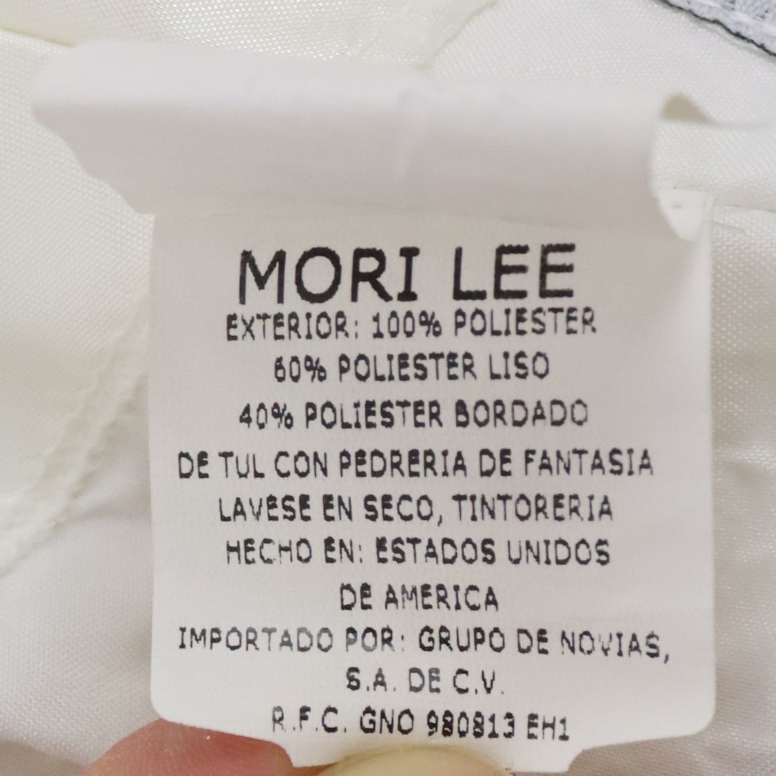 Mori Lee By Madeline Gardner Strapless Wedding Dress In Off White Women’s US10