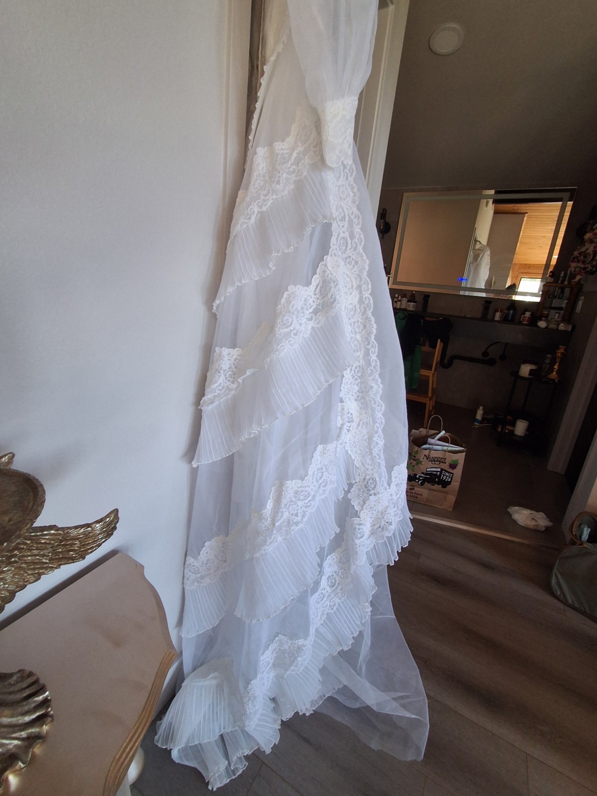 XS, MORILEE, Vintage WEDDING Dress.