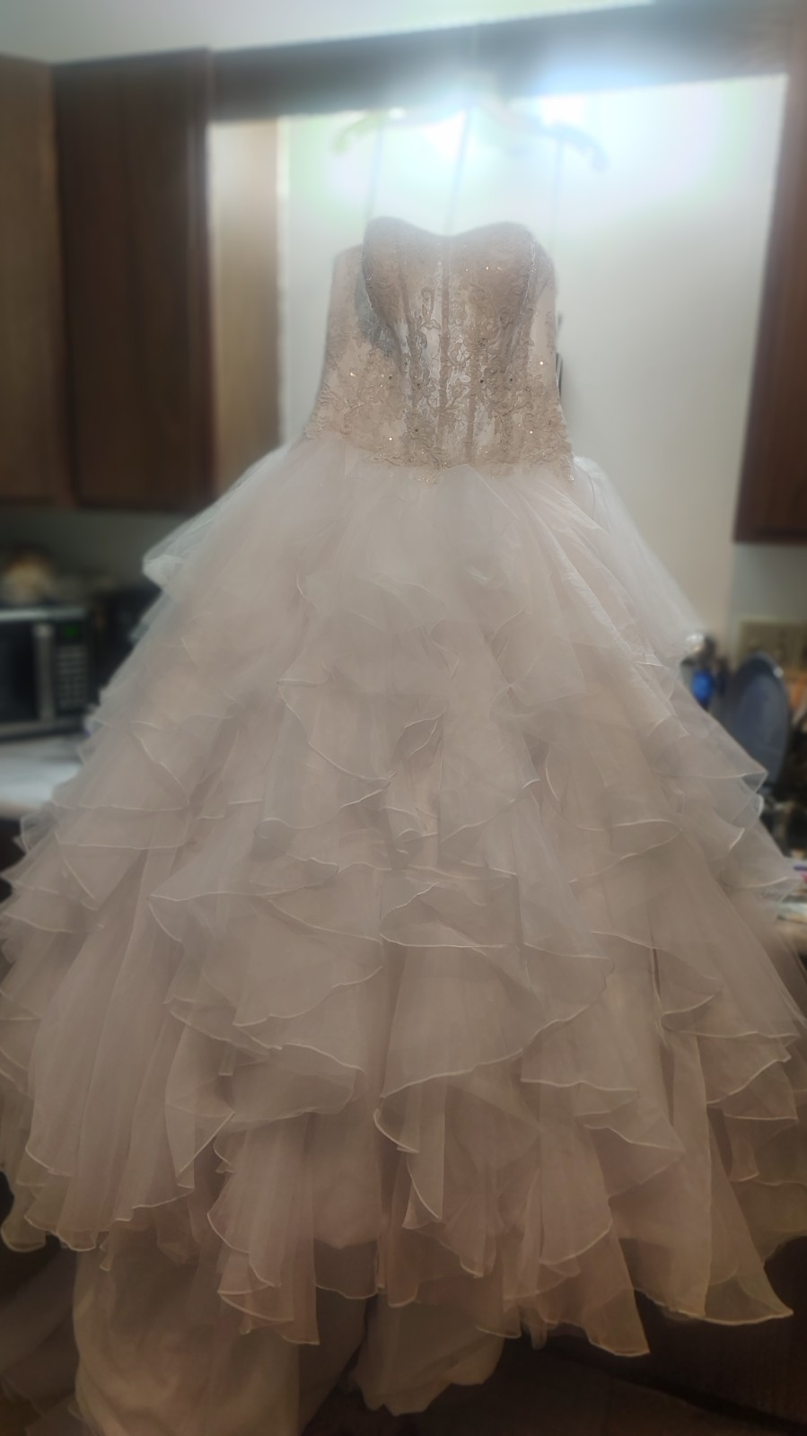 Oleg Cassini wedding dress size 14