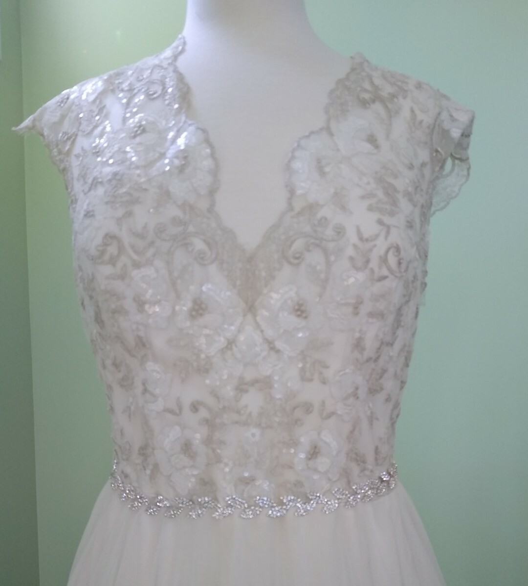 Wtoo by Watters Wedding Dress Sz12 NWT Beautiful ❤️