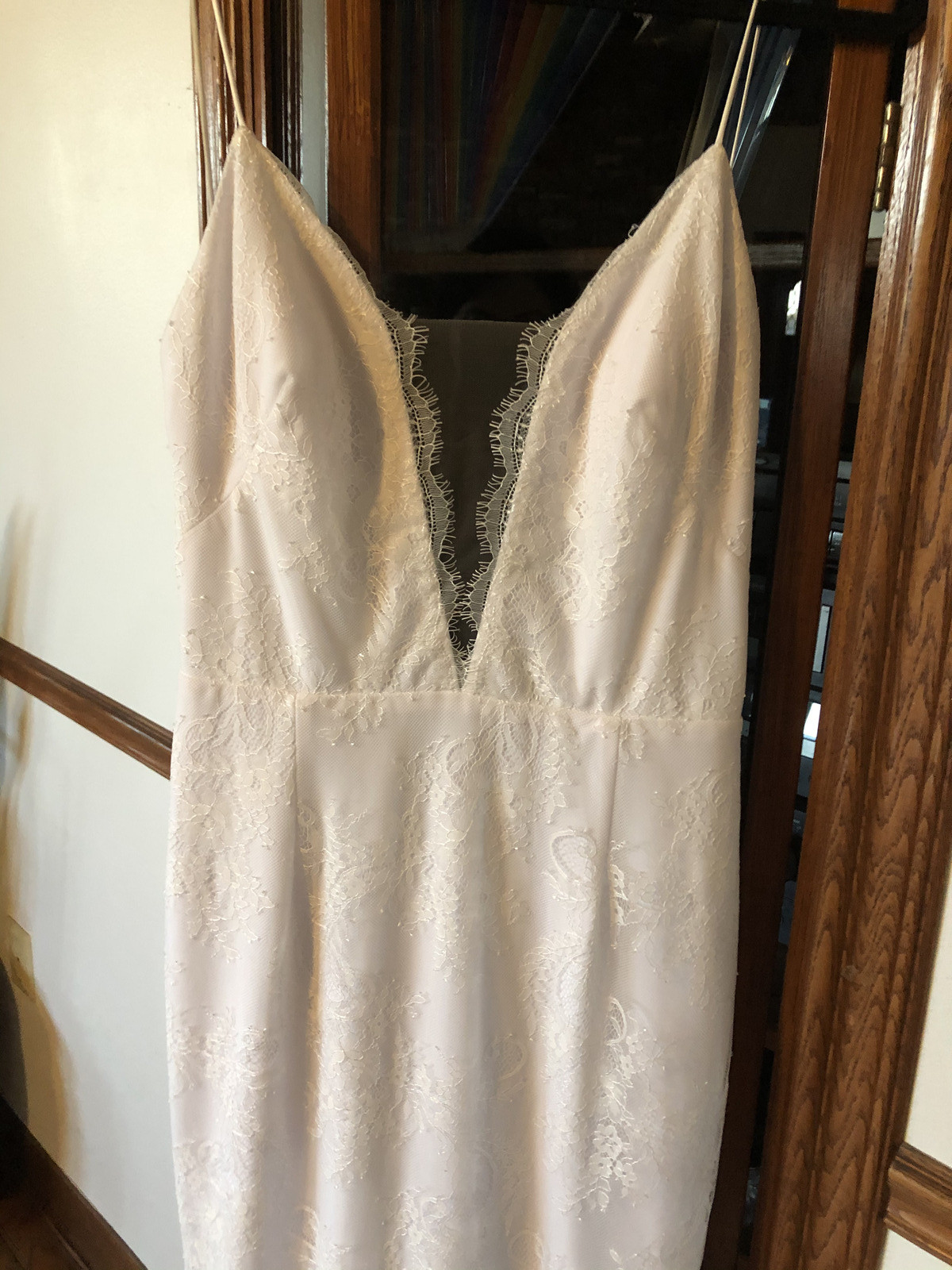 Katie may noel jean oh baby lace bridal gown Sz 14 NWT