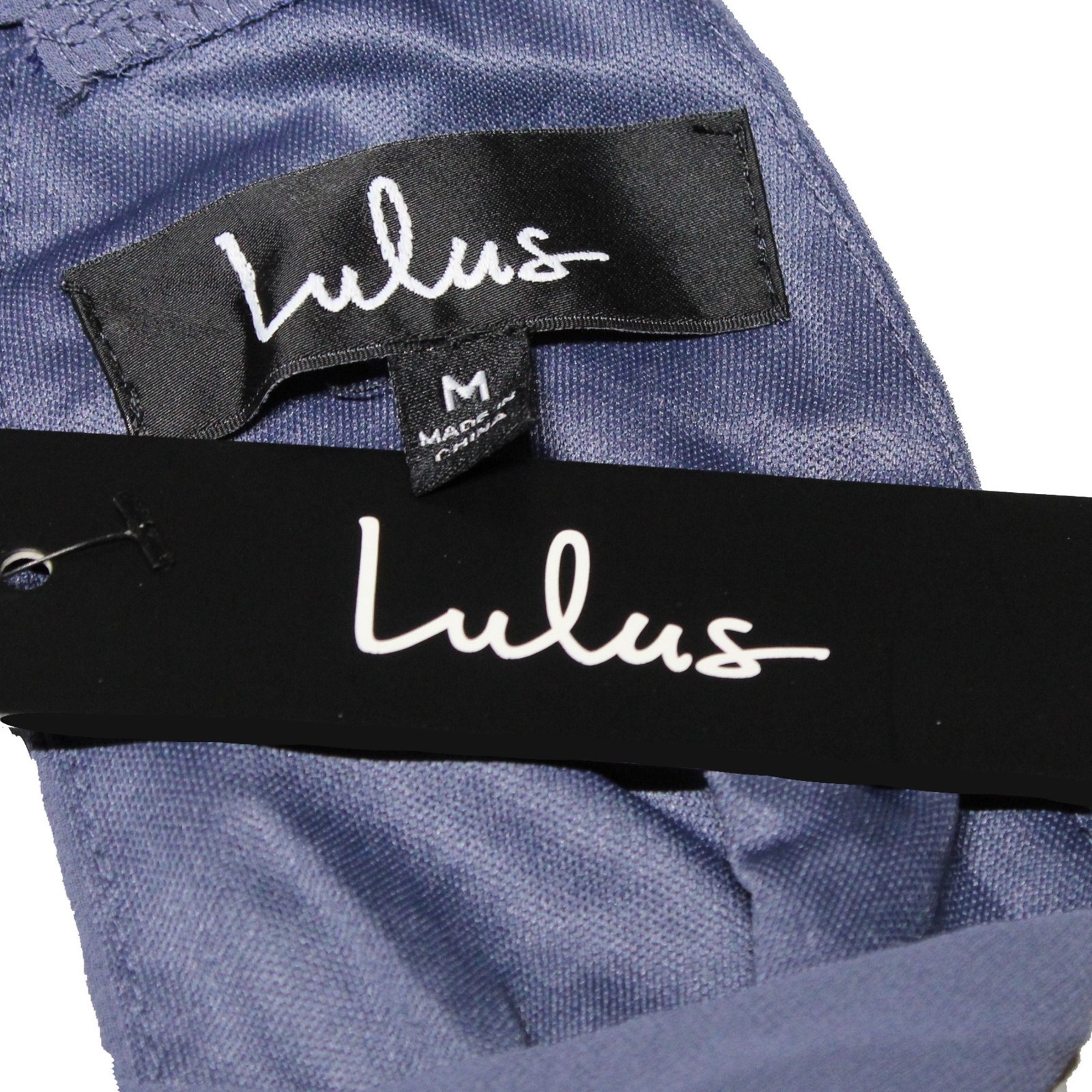 Lulus Be Mellow Chiffon Tank Maxi Dress Halter Neck Blue Size Medium NWT