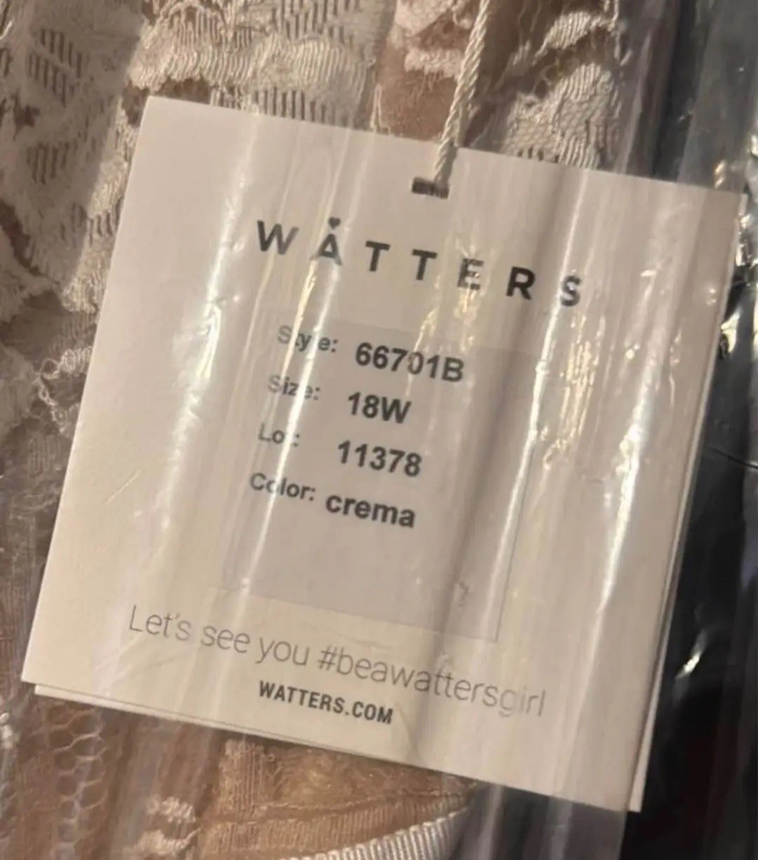 WATTERS Wedding Dress Designer NWT Aella BOHO Summer A-line 18W FLATTERING
