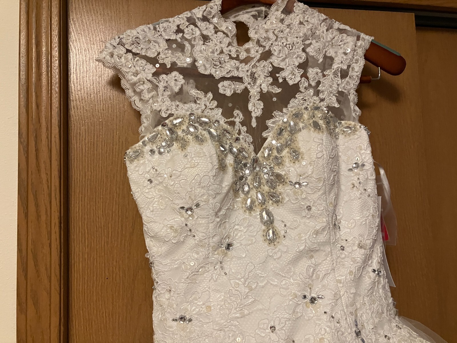 Morilee crystal and tulle wedding ballgown NWT