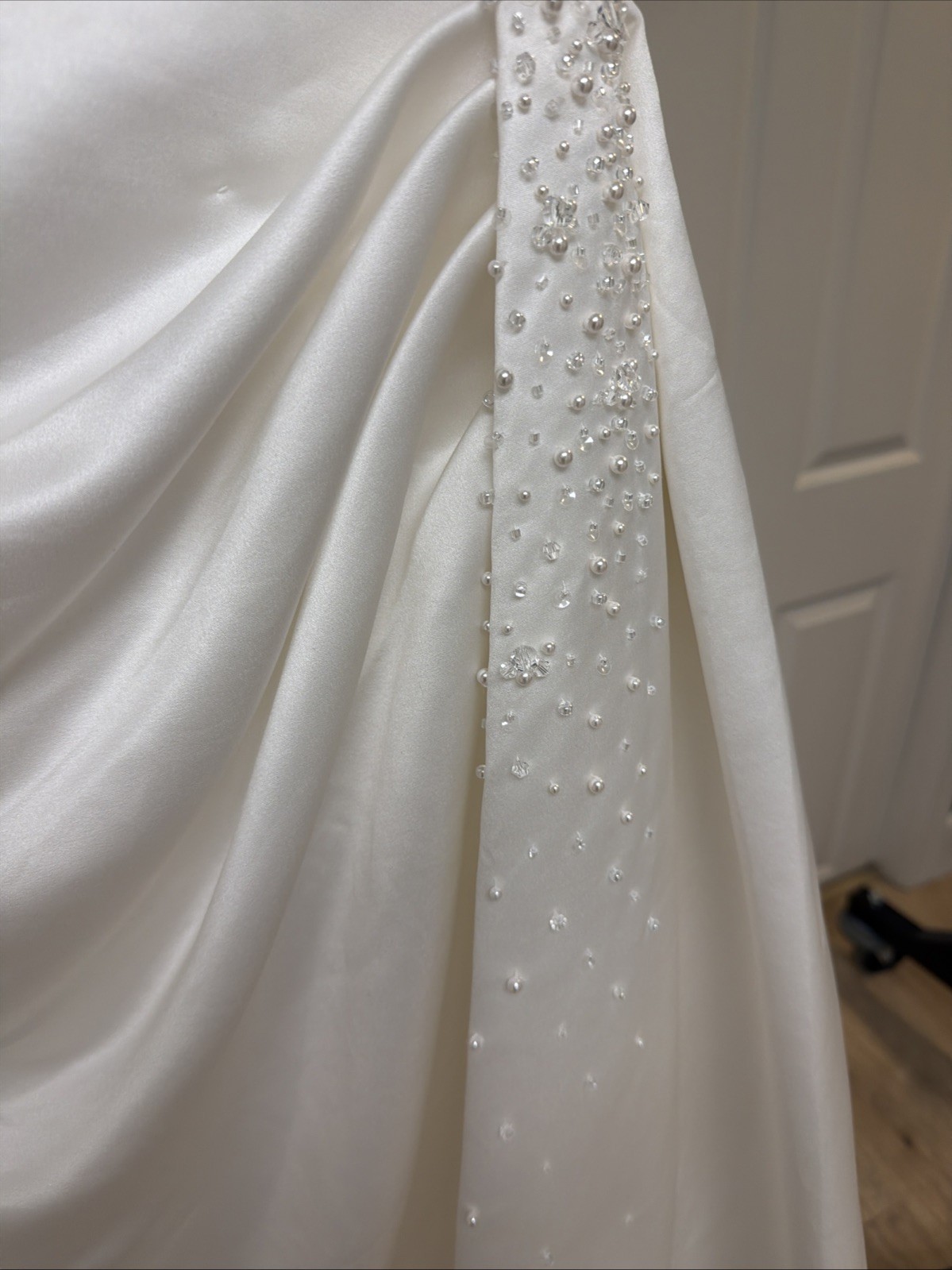 Wedding Dress Morilee 2 In 1 Size 10 With Detachable Skirt