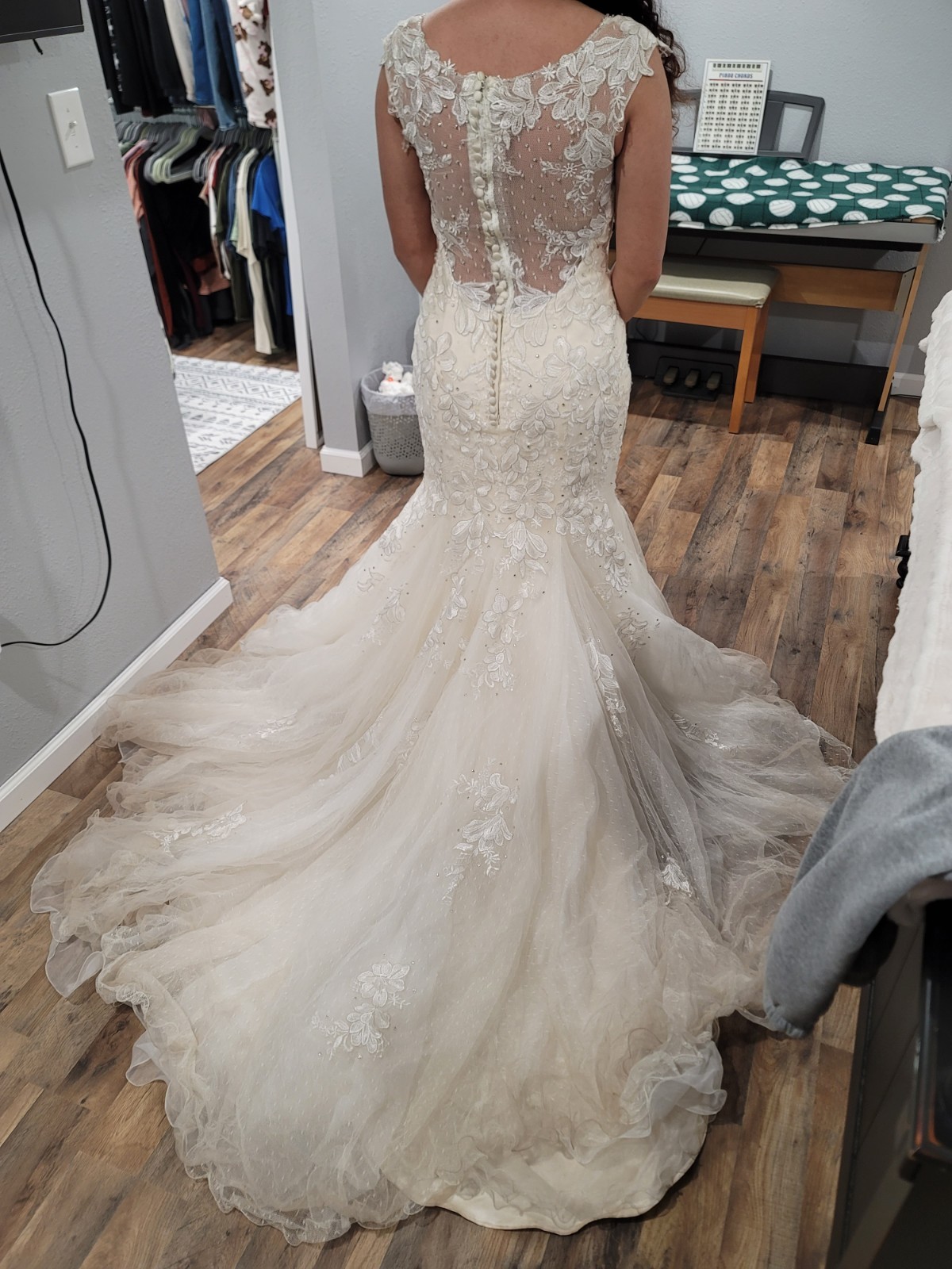 Mary’s Wedding Dress And Accessories