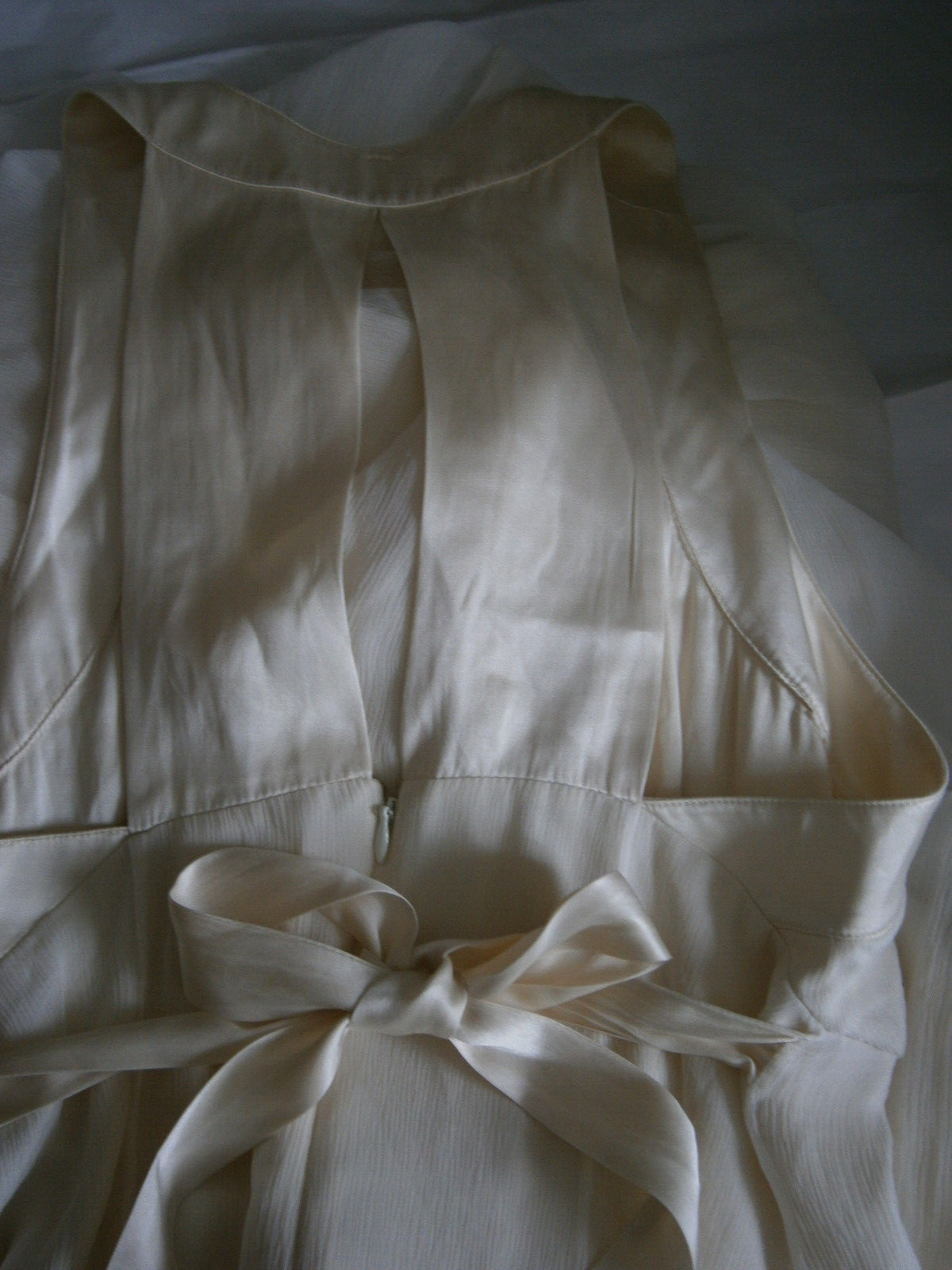Saja Bridal HB6639 Wedding Dress Gown 4 Off-White Silk Greek Goddess BOHO Modern