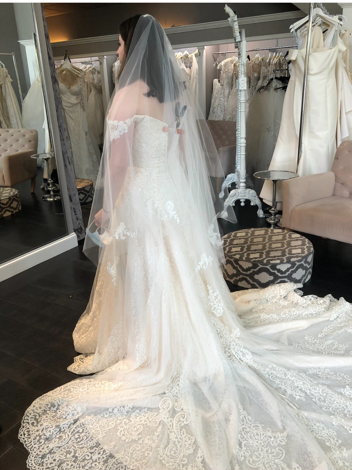 Martina Liana A-line Wedding Gown – new w tags Sz 12