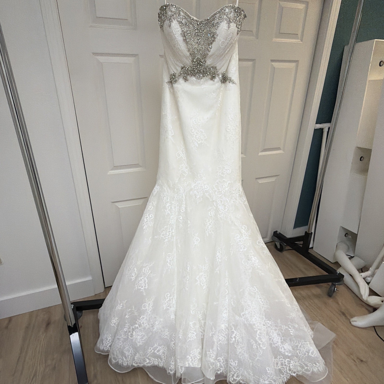 Wedding Dress Size 8 Francissal Strapless