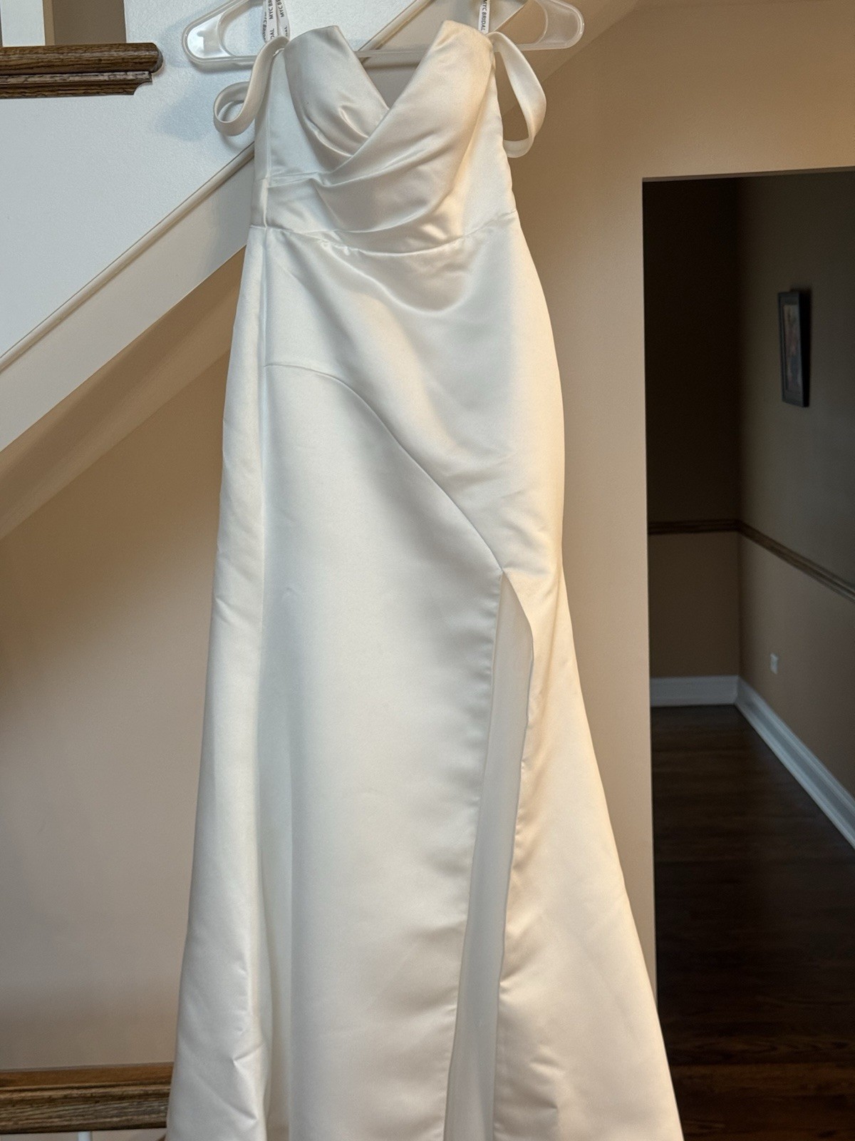 Petite Satin Bridal Gown