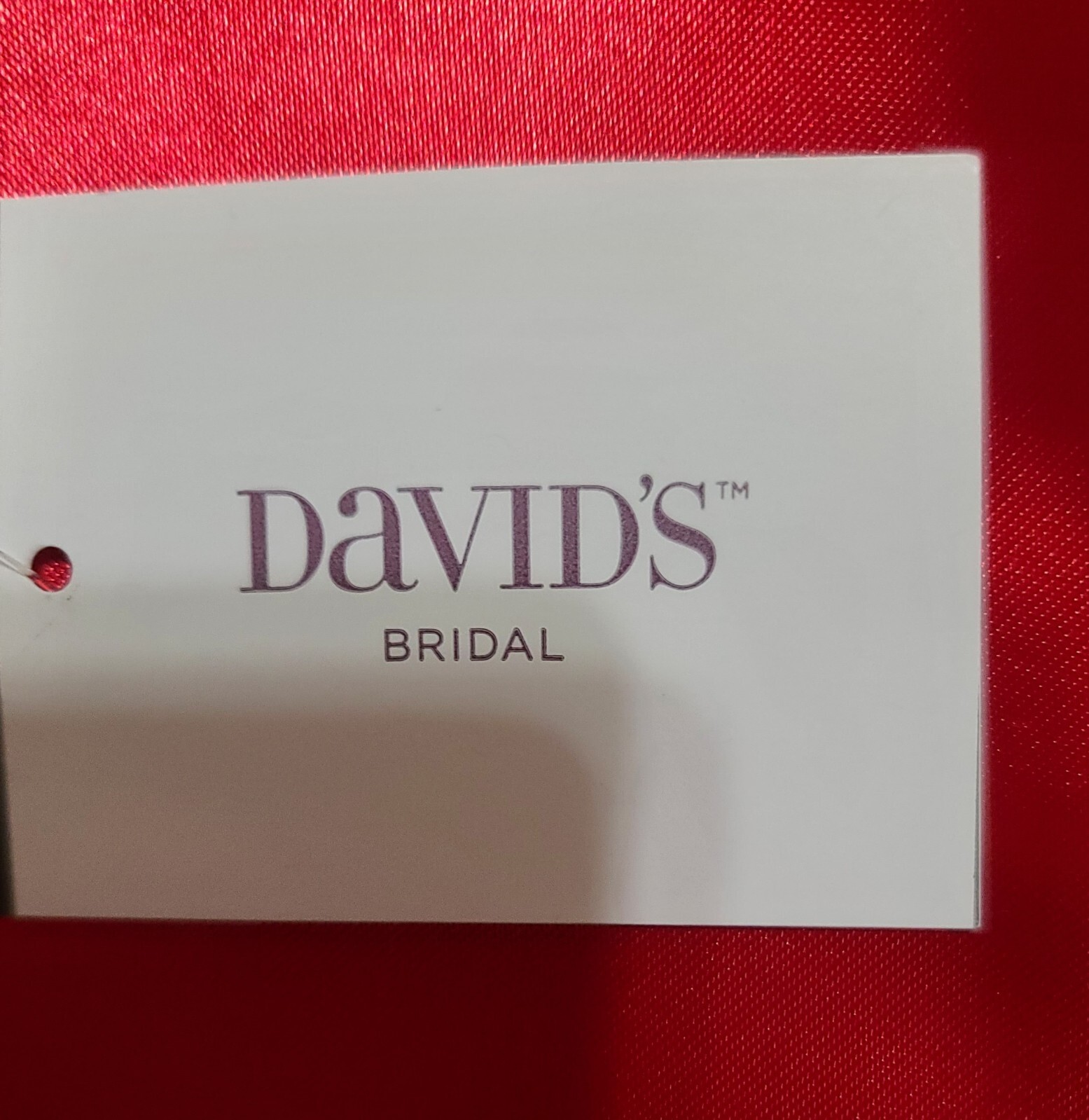 David’s Bridal Wedding Dress Women’s L Off-The-Shoulder Short Lace 3/4 Sleeve