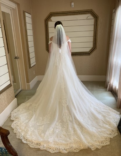 Martina Liana A-line Wedding Gown – new w tags Sz 12