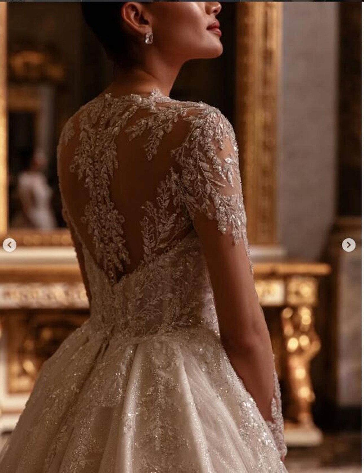 Luxurious glitter lace wedding dress wedding dress 32-60 m. train ball gown
