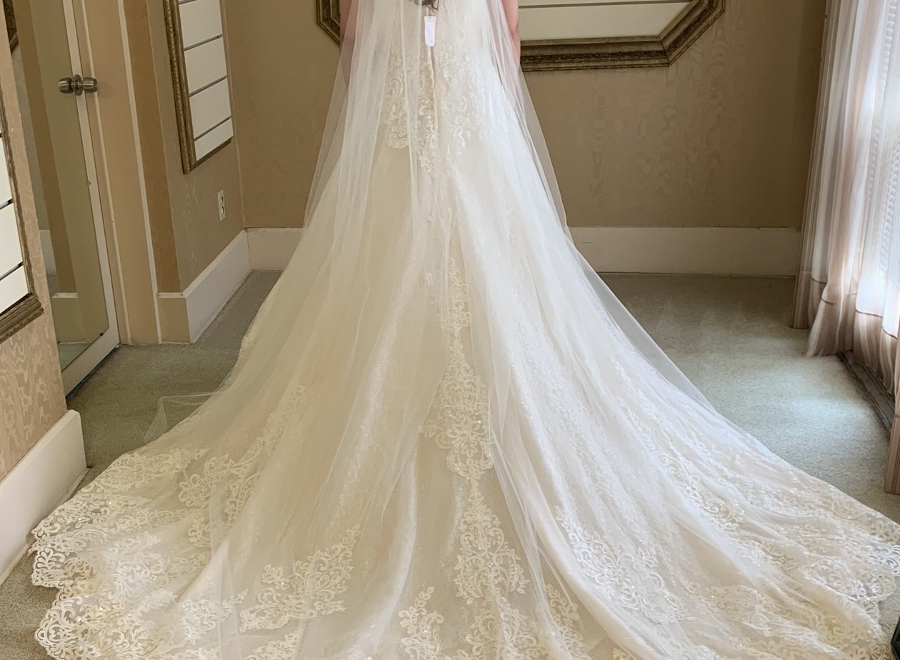 Martina Liana A-line Wedding Gown – new w tags Sz 12