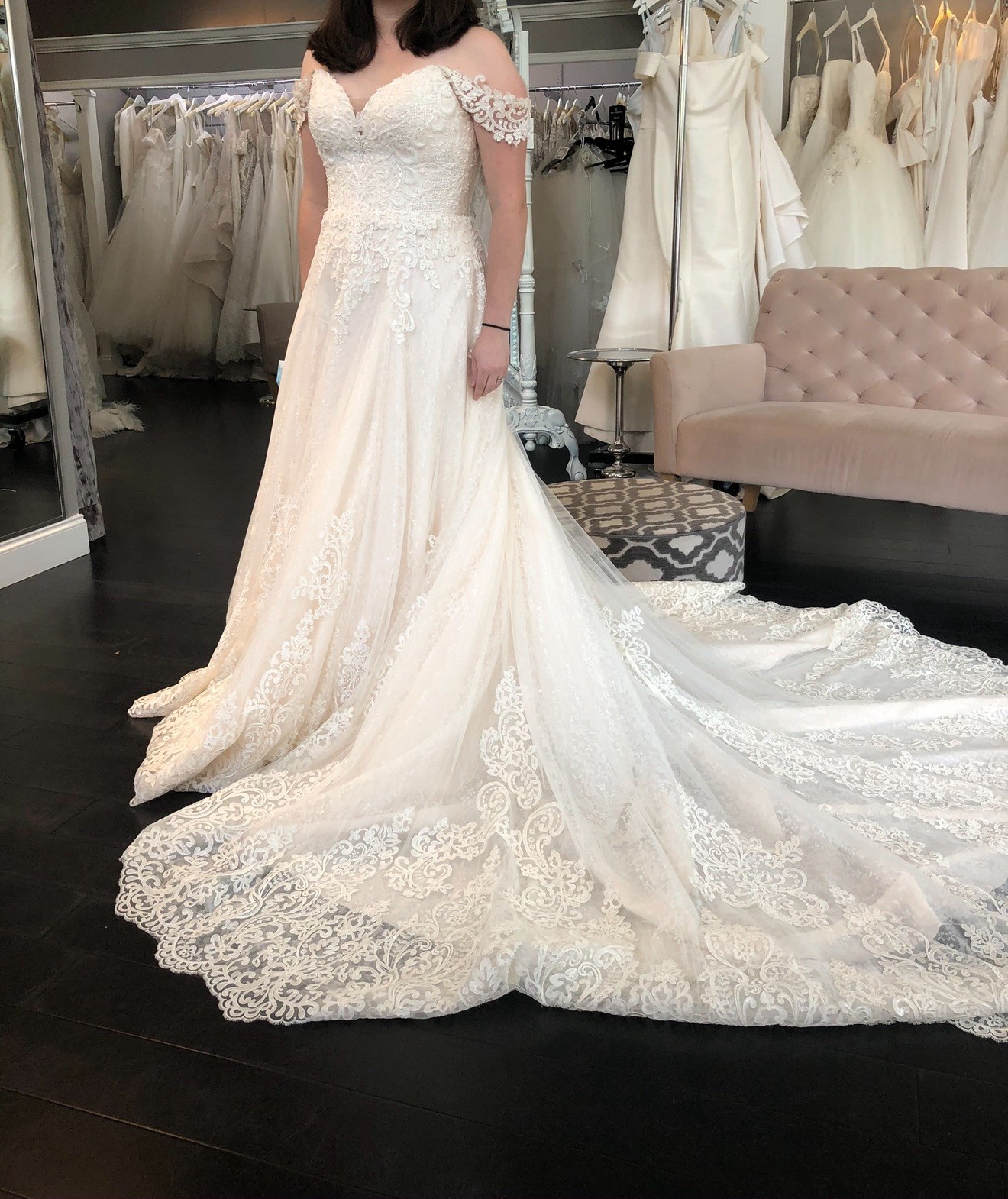 Martina Liana A-line Wedding Gown – new w tags Sz 12
