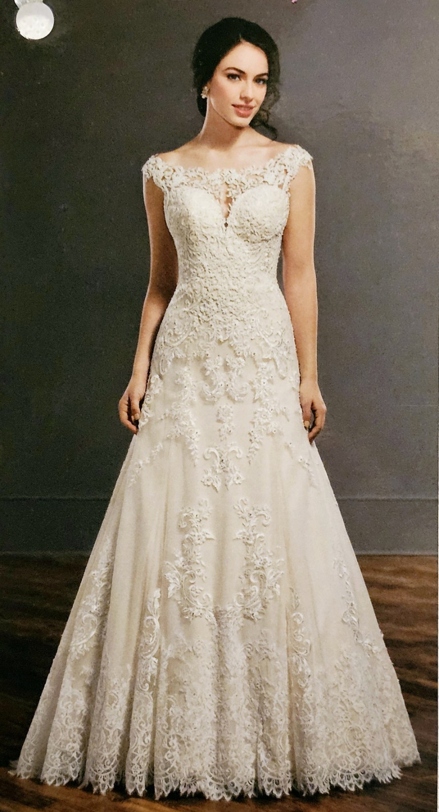 Martina Liana Wedding Dress, Never Worn or Altered, Size 16