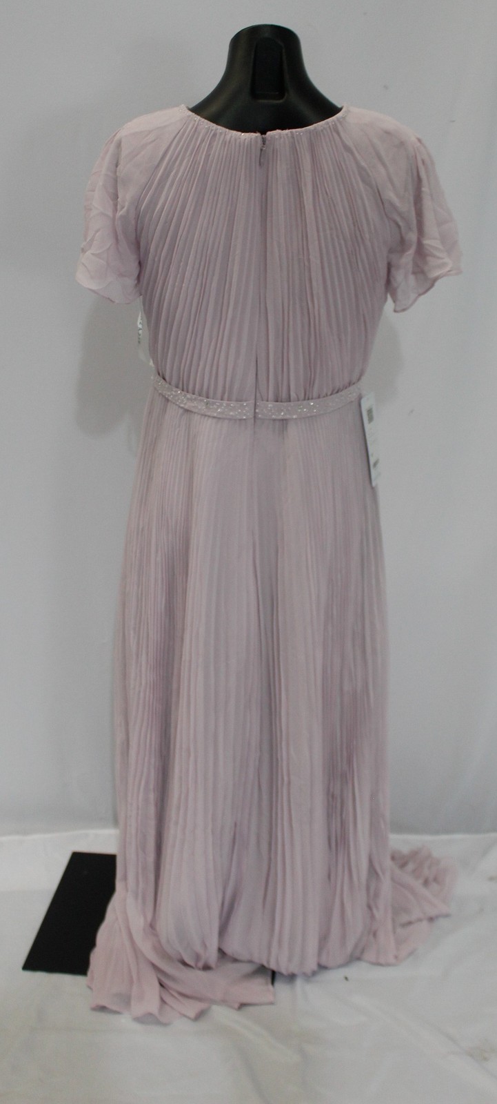 Azazie Women’s Kara A-Line Pleated Chiffon Dress AP2 Frosted Lilac Size: A10 NWT