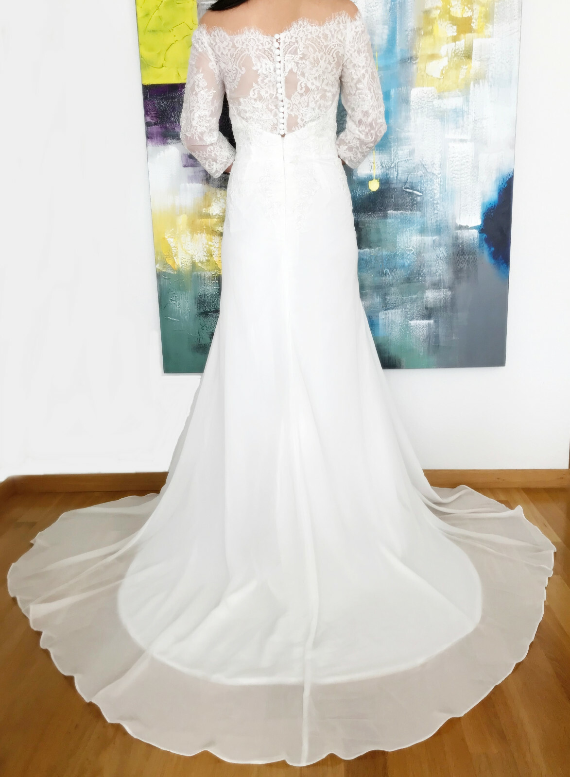 Wedding Dress White Lace A Line New