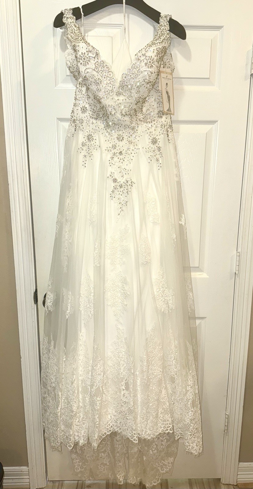 Ashley And Justin Wedding Bridal Gown Dress