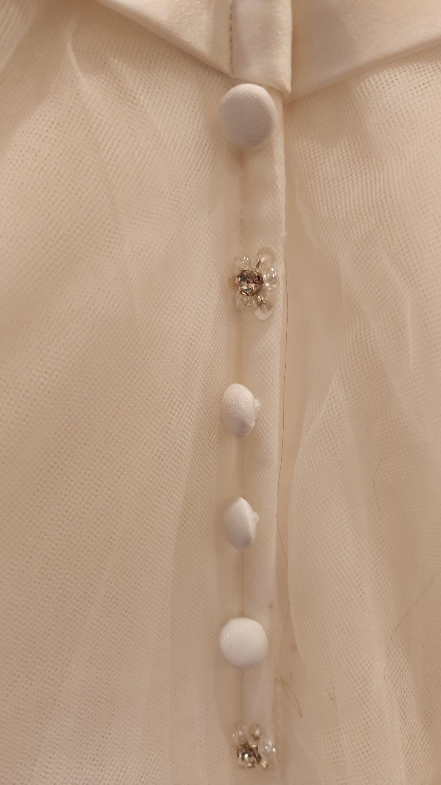 New With Tags! Allure Bridal Gown With Beading And Layered Tulle Size 6