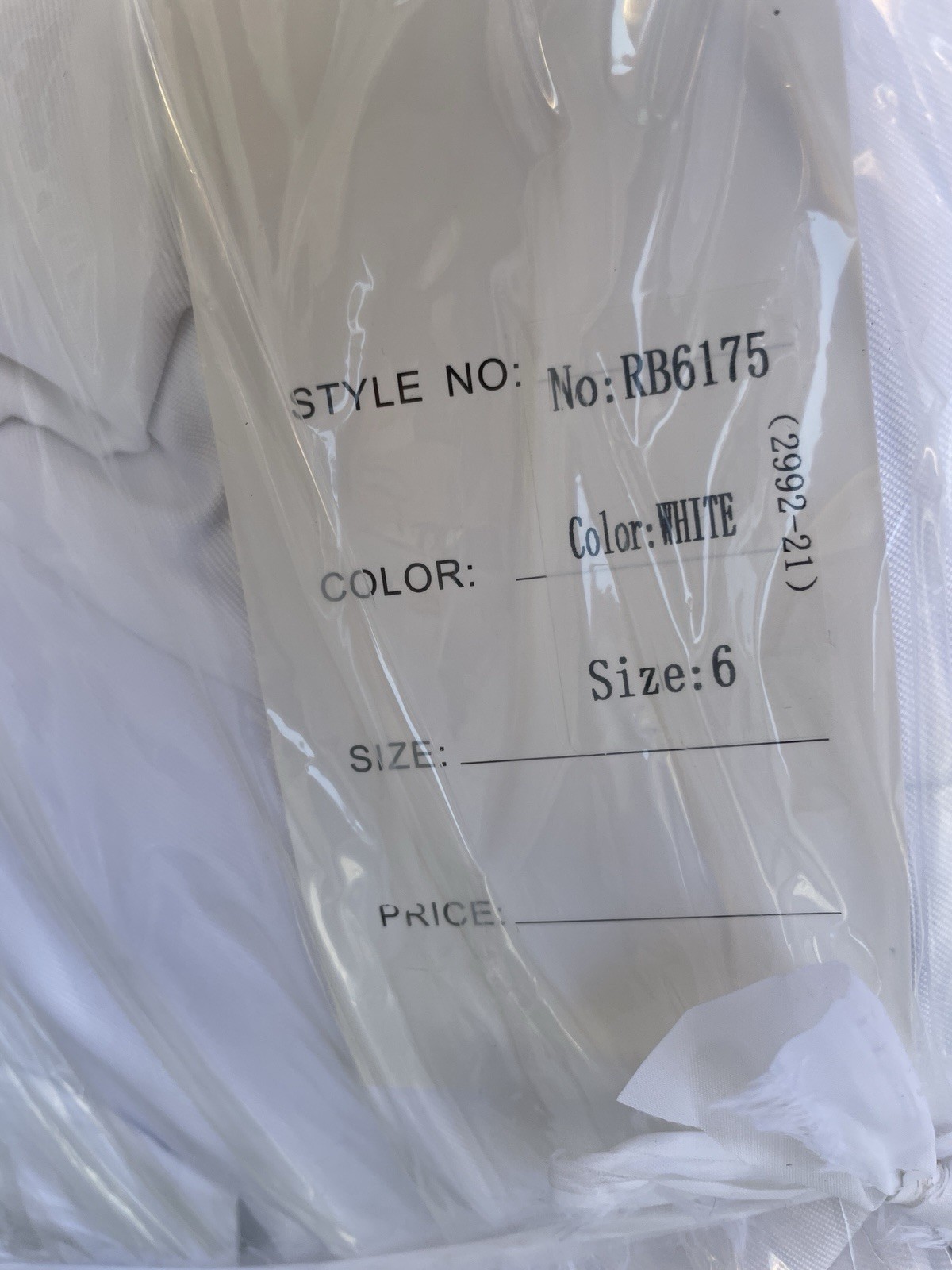 Rachel Allan RB6175 Ruffled Sweetheart Fitted Bodice Wedding Dress Size 6