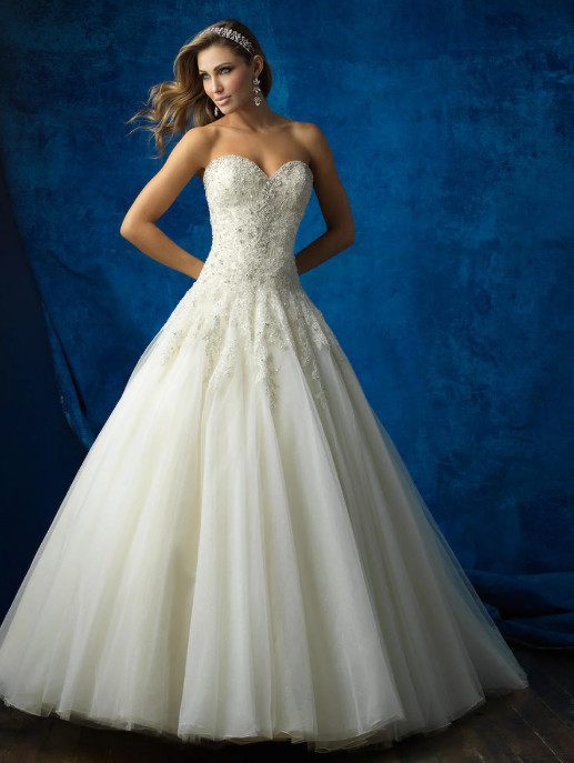 Allure Bridal Wedding Dress size 20 Tulle Ball Gown – New Never Worn!