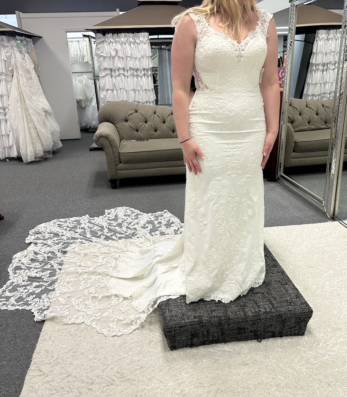 Size 14 Wedding Dress Newly Bought/ Never Worn/Never Altered