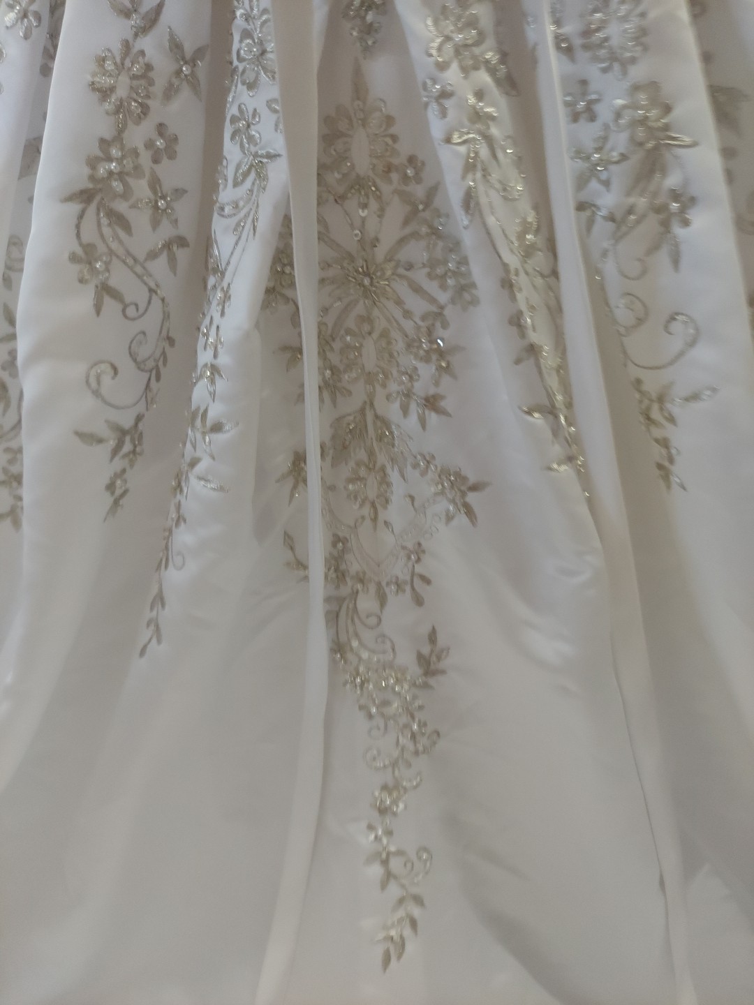 Morilee Adjustable Lacedownformfit Mermaid size12 High Intrigue Gem Pearl Bead