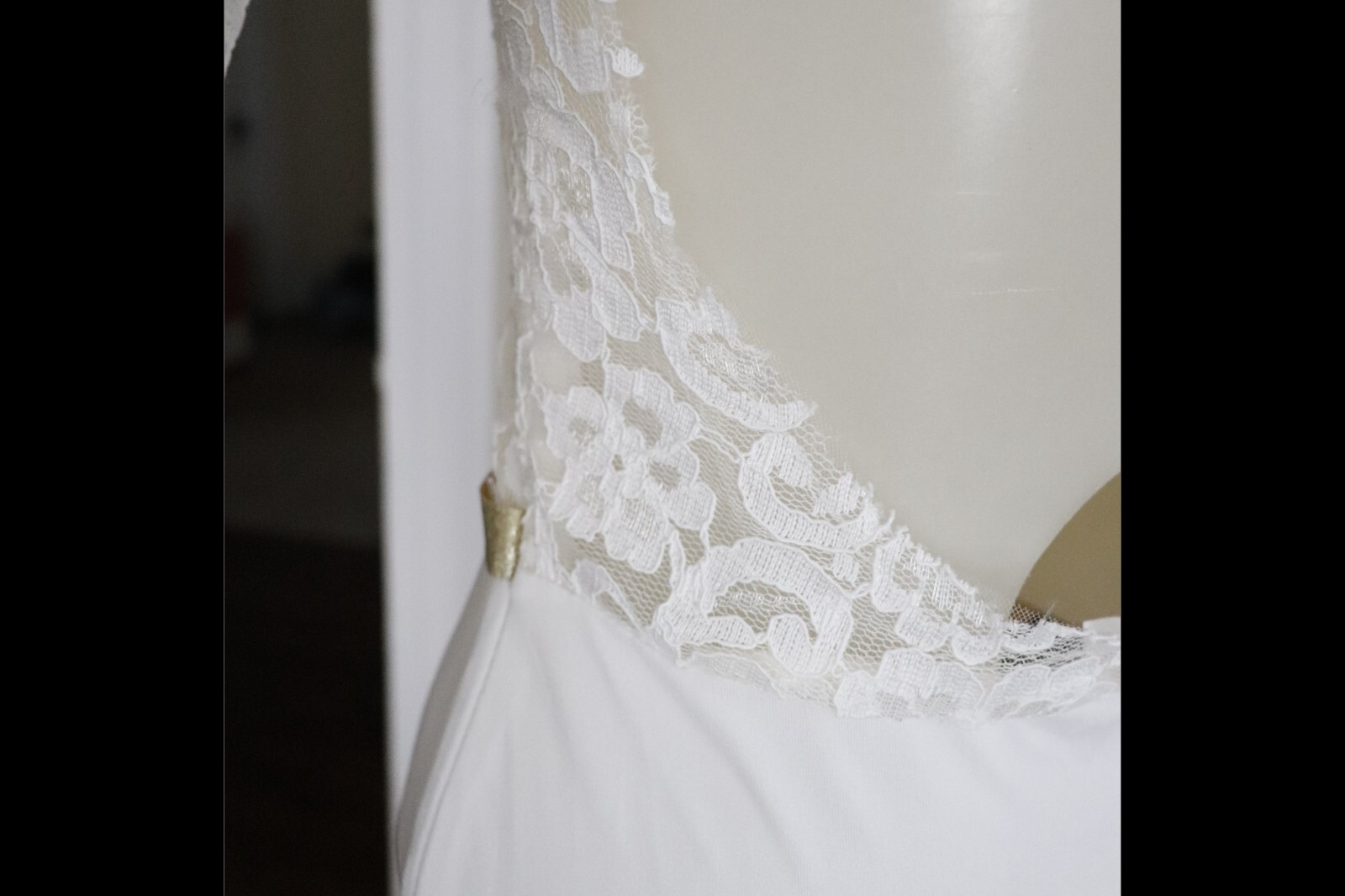 Unbranded See-Through and Lace Wedding Dress – See measurements